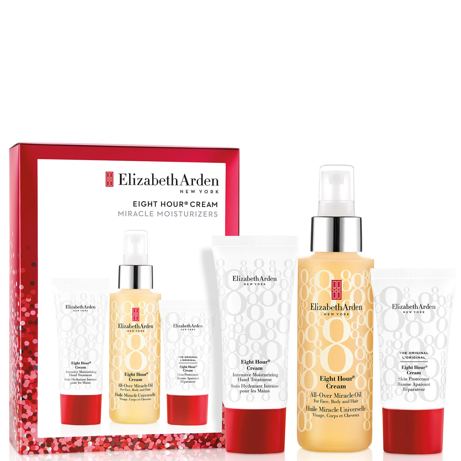Elizabeth Arden Eight Hour Cream All Over Miracle Oil Set