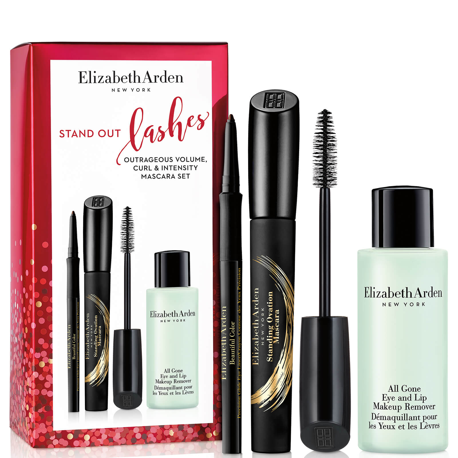 Elizabeth Arden Stand Out Lashes Outrageous Volume, Curl and Intensity Mascara Set