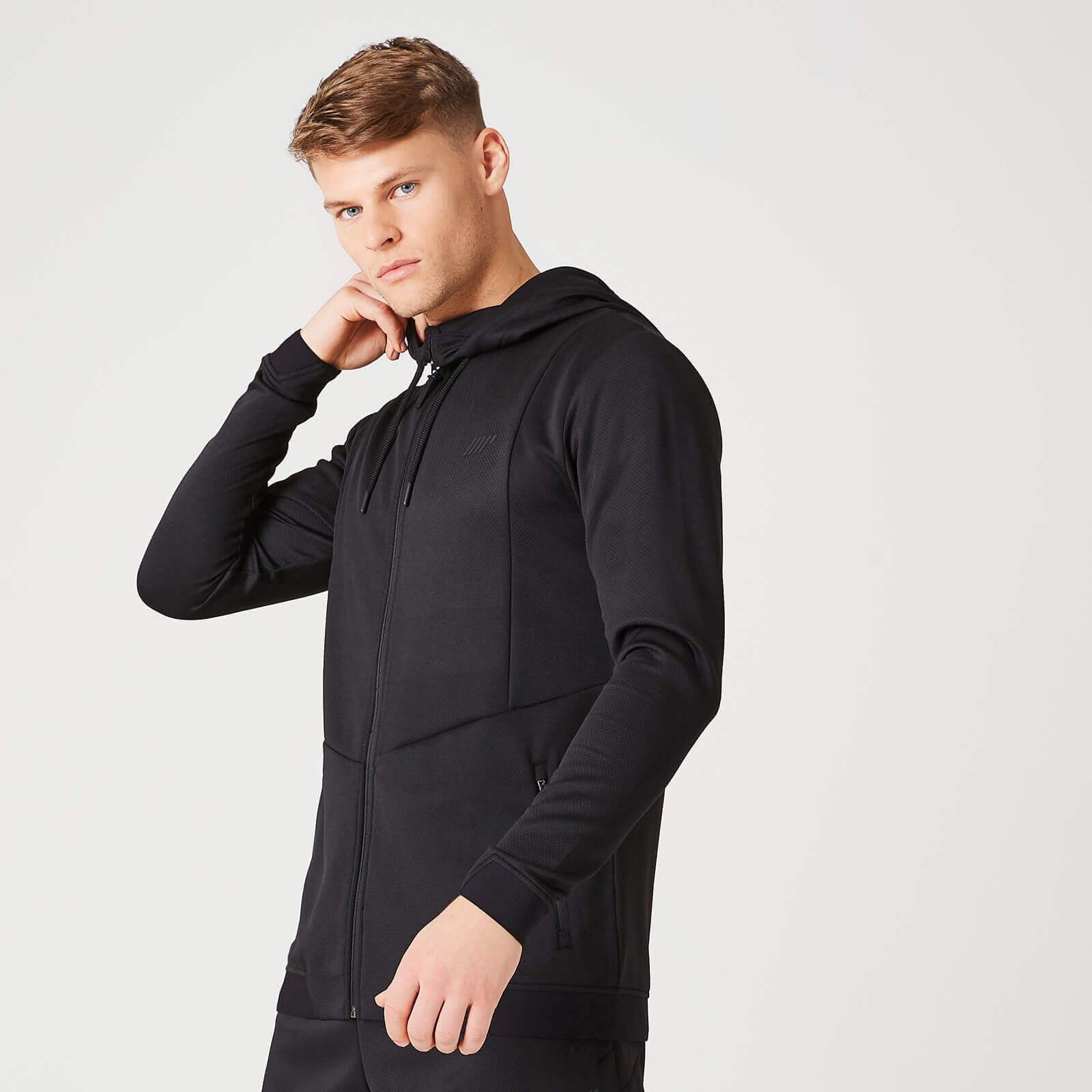 Myprotein Luxe Therma Hoodie – Black - XS