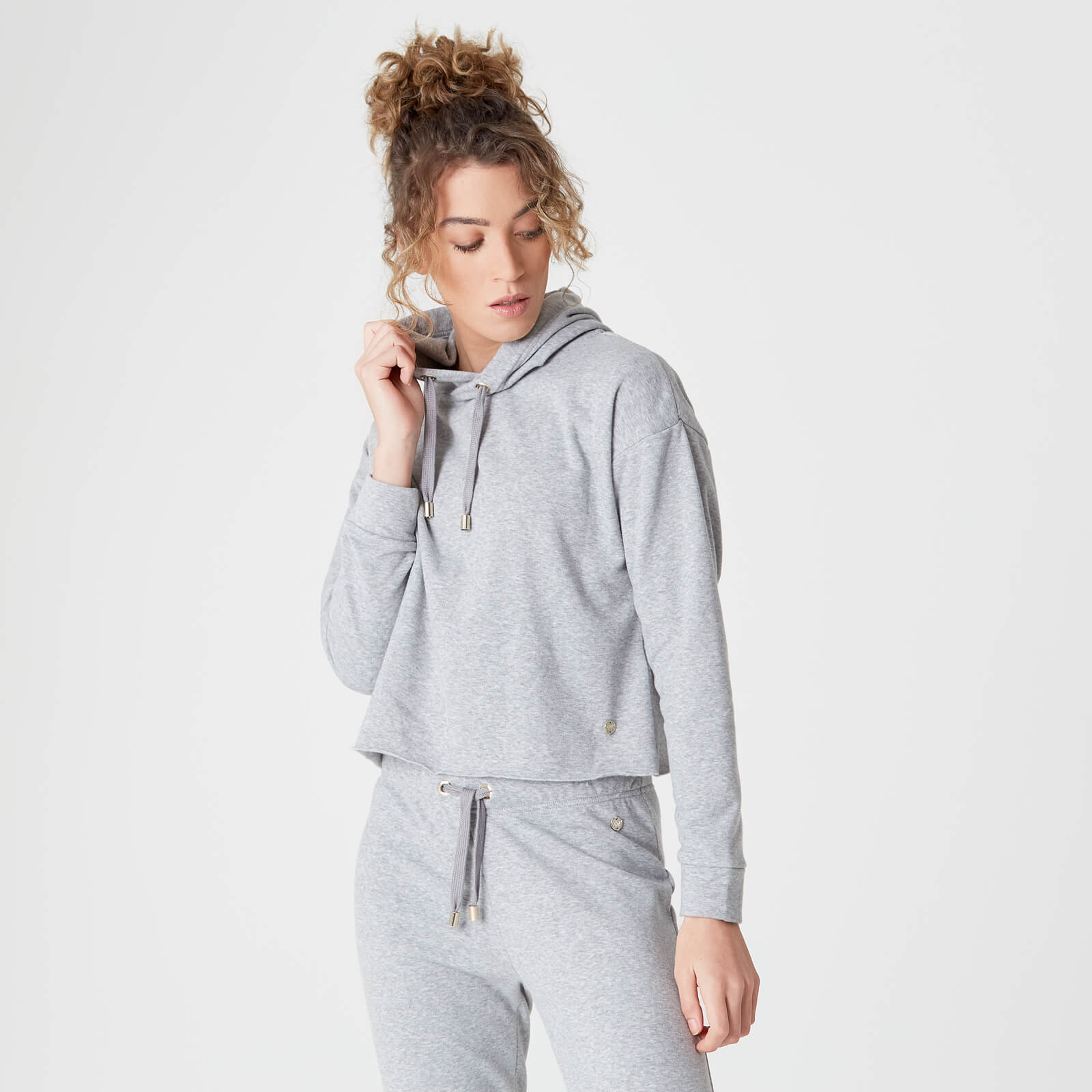 Myprotein Luxe Lounge Hoodie - Grey Marl - S