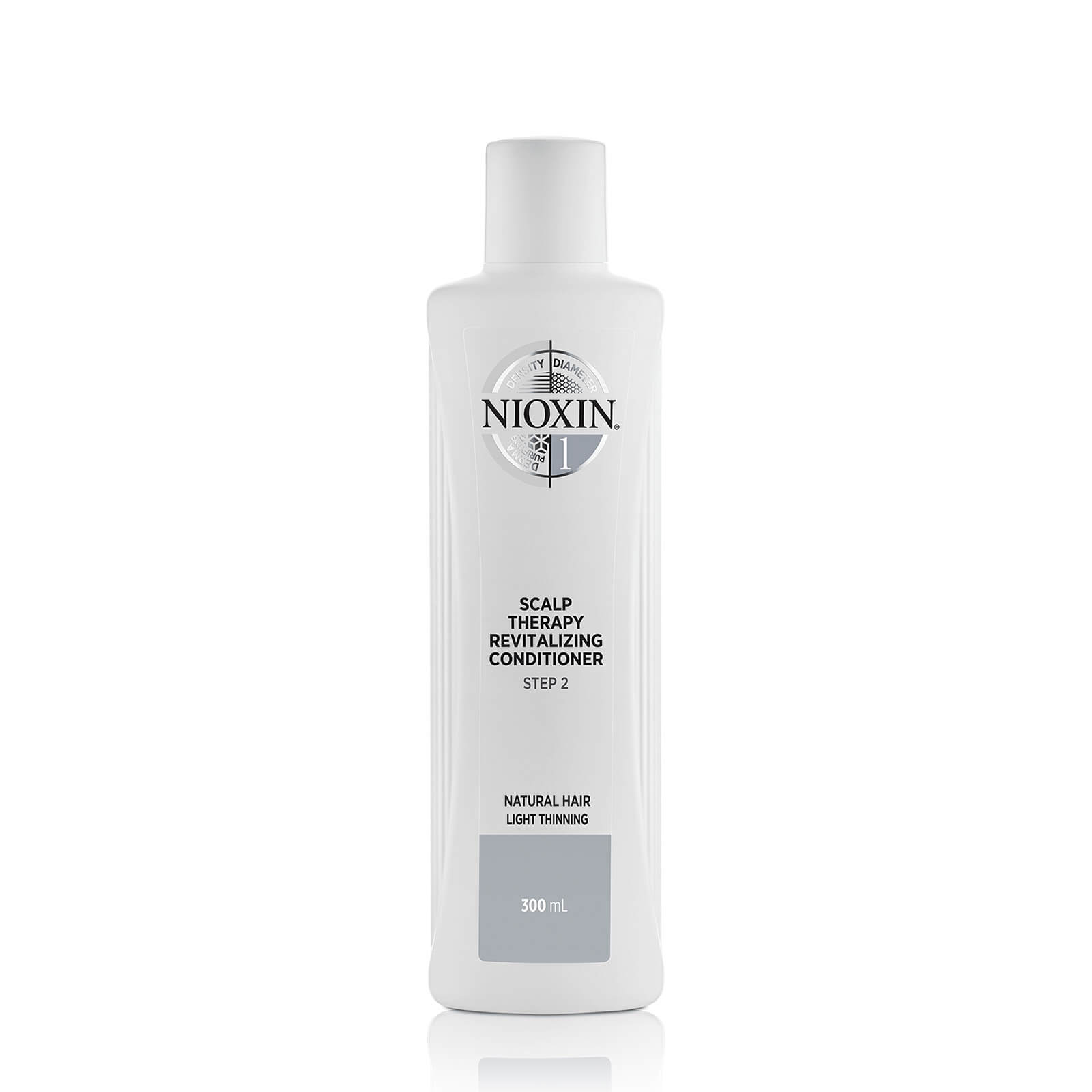 Acondicionador energizante de 3 pasos para pérdida leve de cabello no teñido de NIOXIN 300 ml