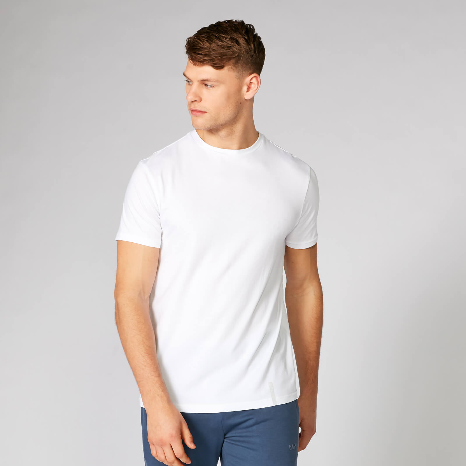 MP Men's Luxe Classic Crew T-Shirt - White - L