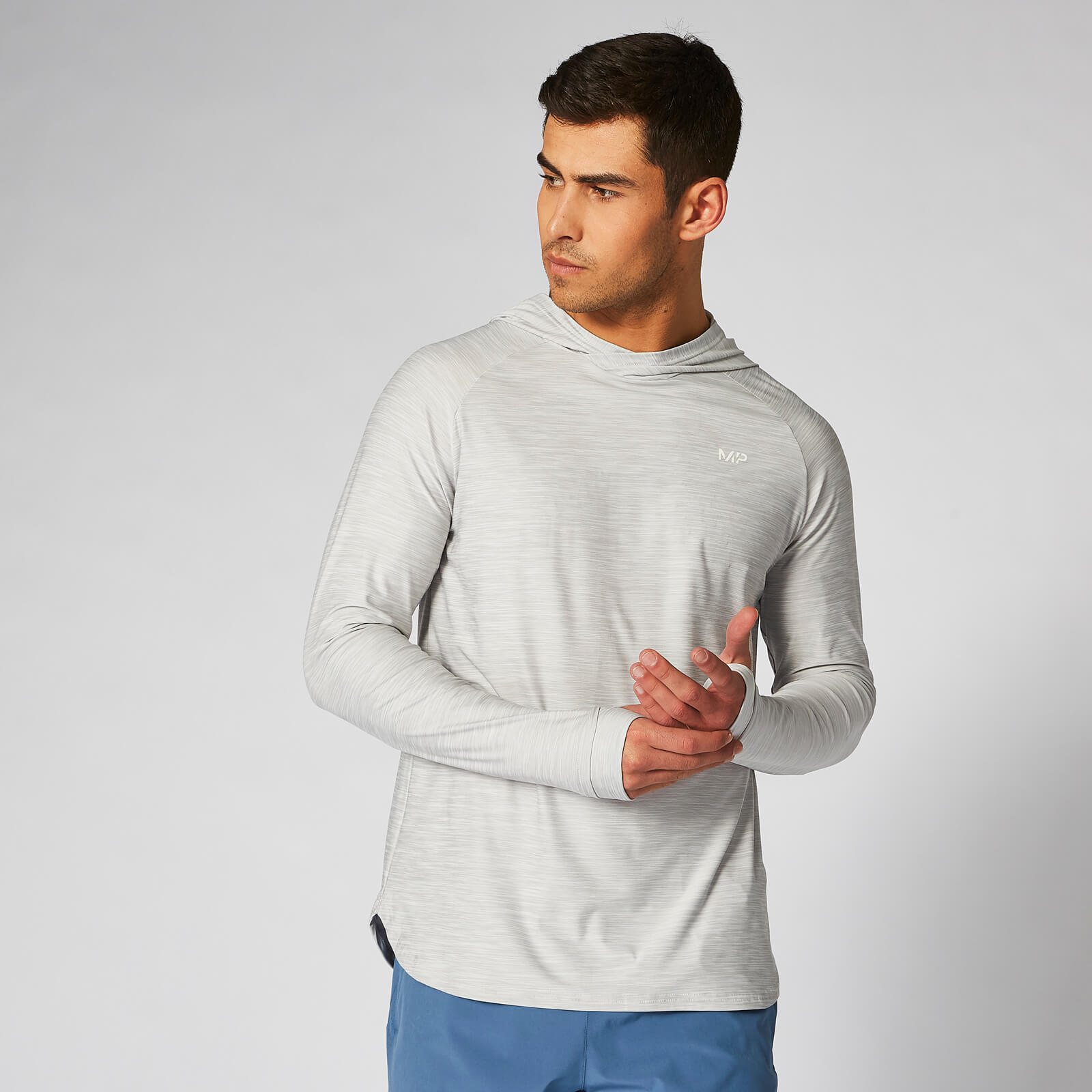 Myprotein Dry Tech Infinity Hoodie - Silver
