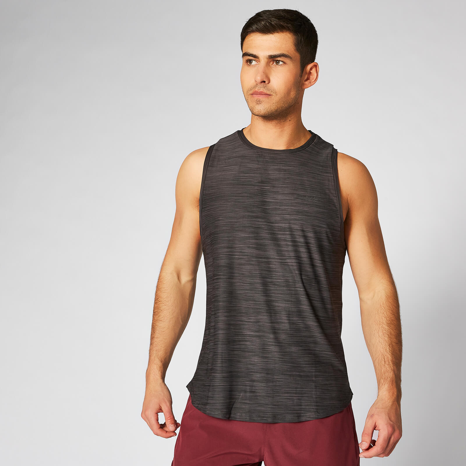 Dry-Tech Infinity Tank Top - Slate Marl - XS