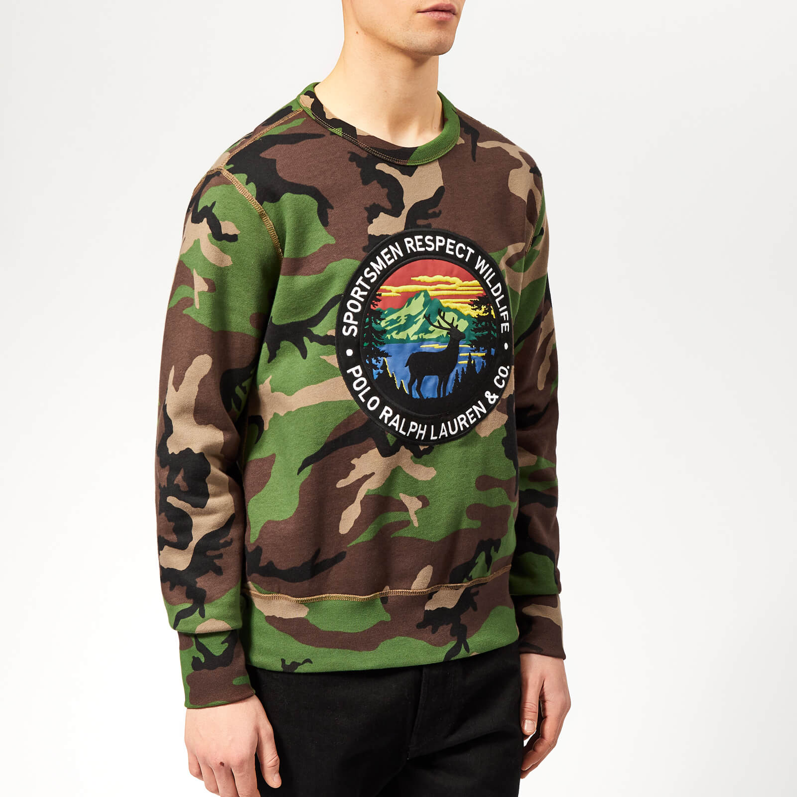 Polo camo sweatsuit clearance