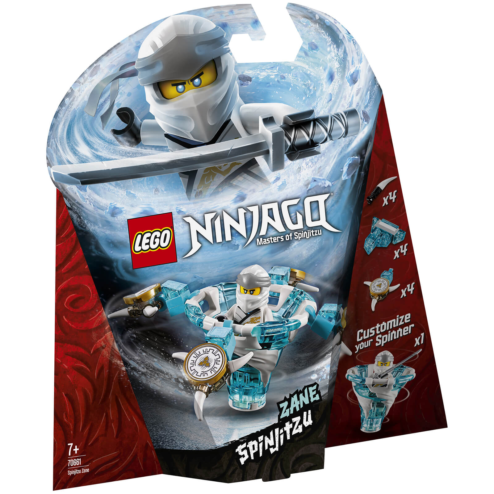 さるいち LEGO Ninjago: Spinjitzu Zane (70661)