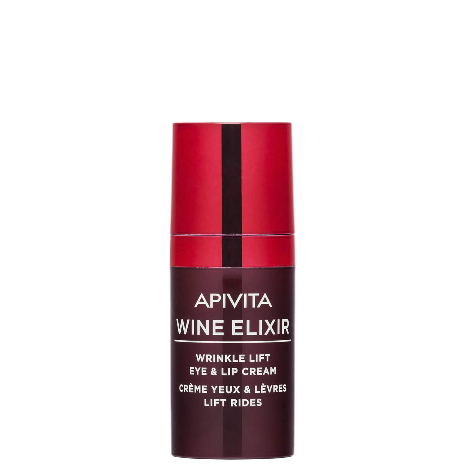 Crema de labios y crema antiarrugas para ojos Wine Elixir de APIVITA 15 ml