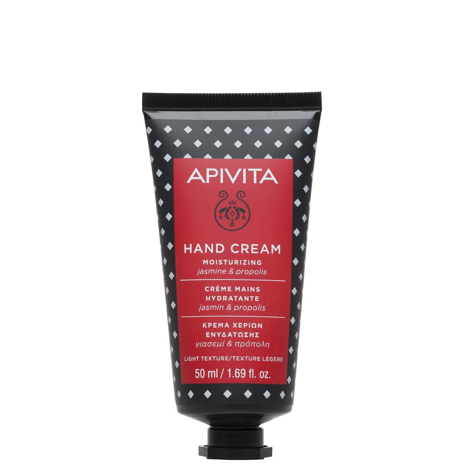 Crema de manos hidratante para el cuidado de manos de APIVITA - jazmín y propóleo 50 ml