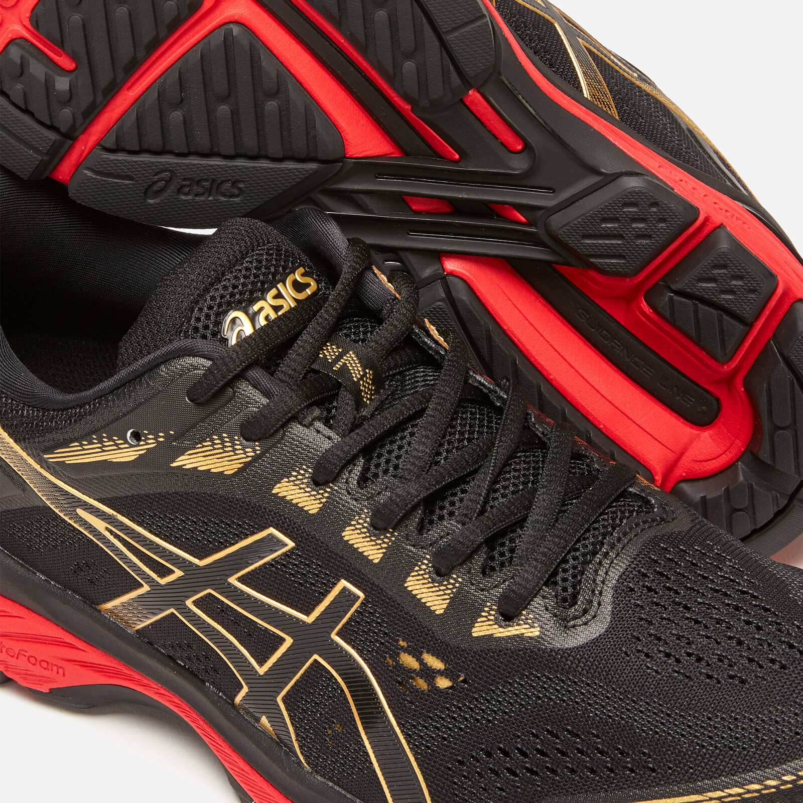 Asics Men s Running Gt 2000 7 Trainers Black Rich Gold Coggles