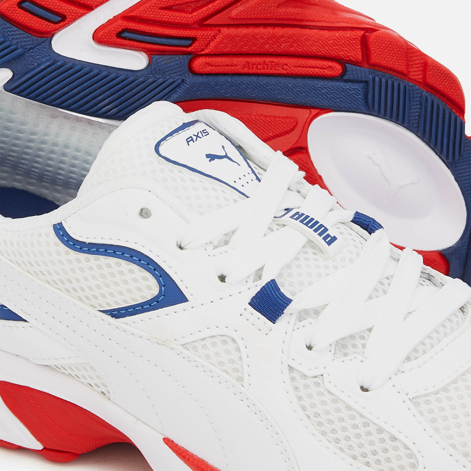 puma axis plus 90s white