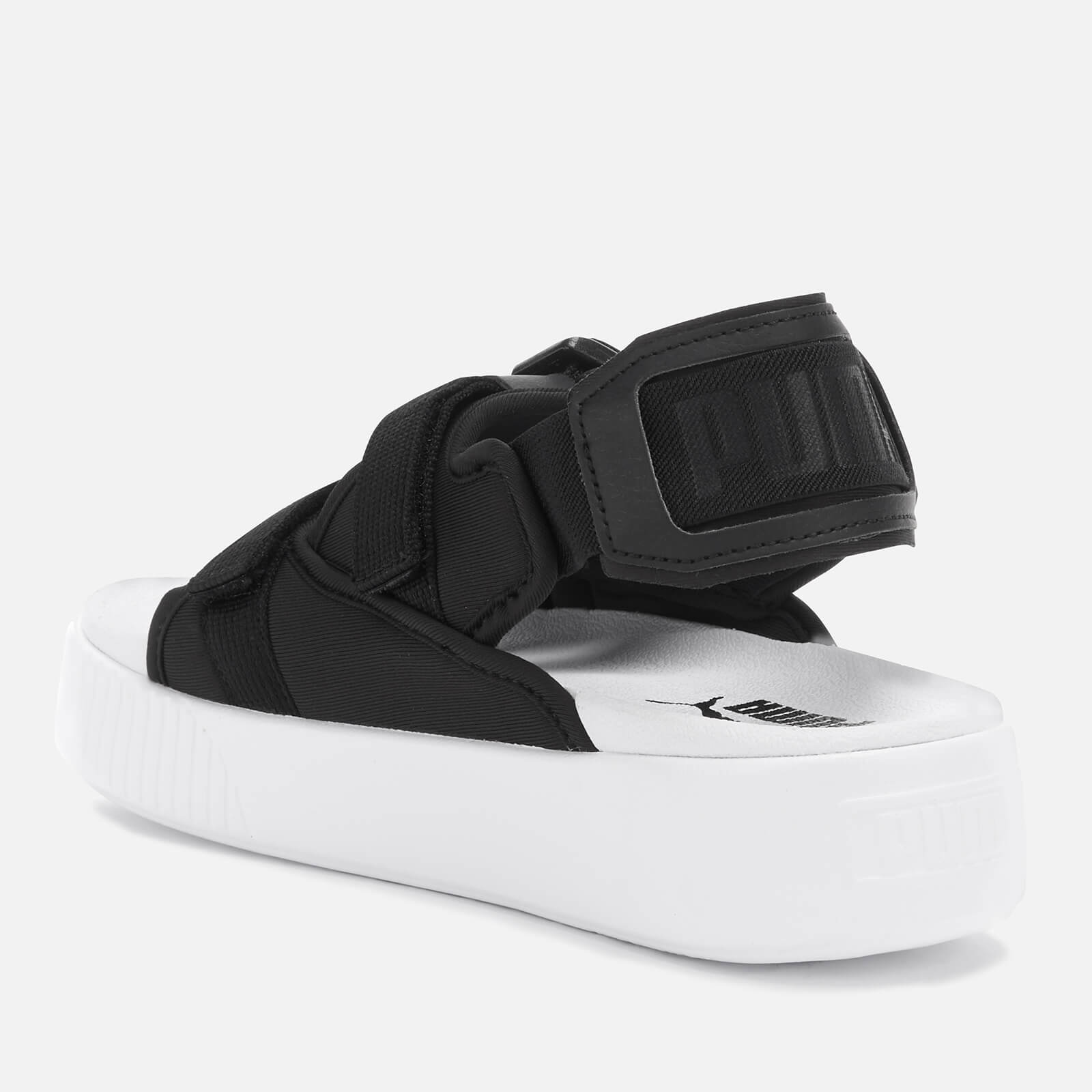Puma Women s Platform Slide Ylm 19 Sandals Puma Black Puma White Allsole