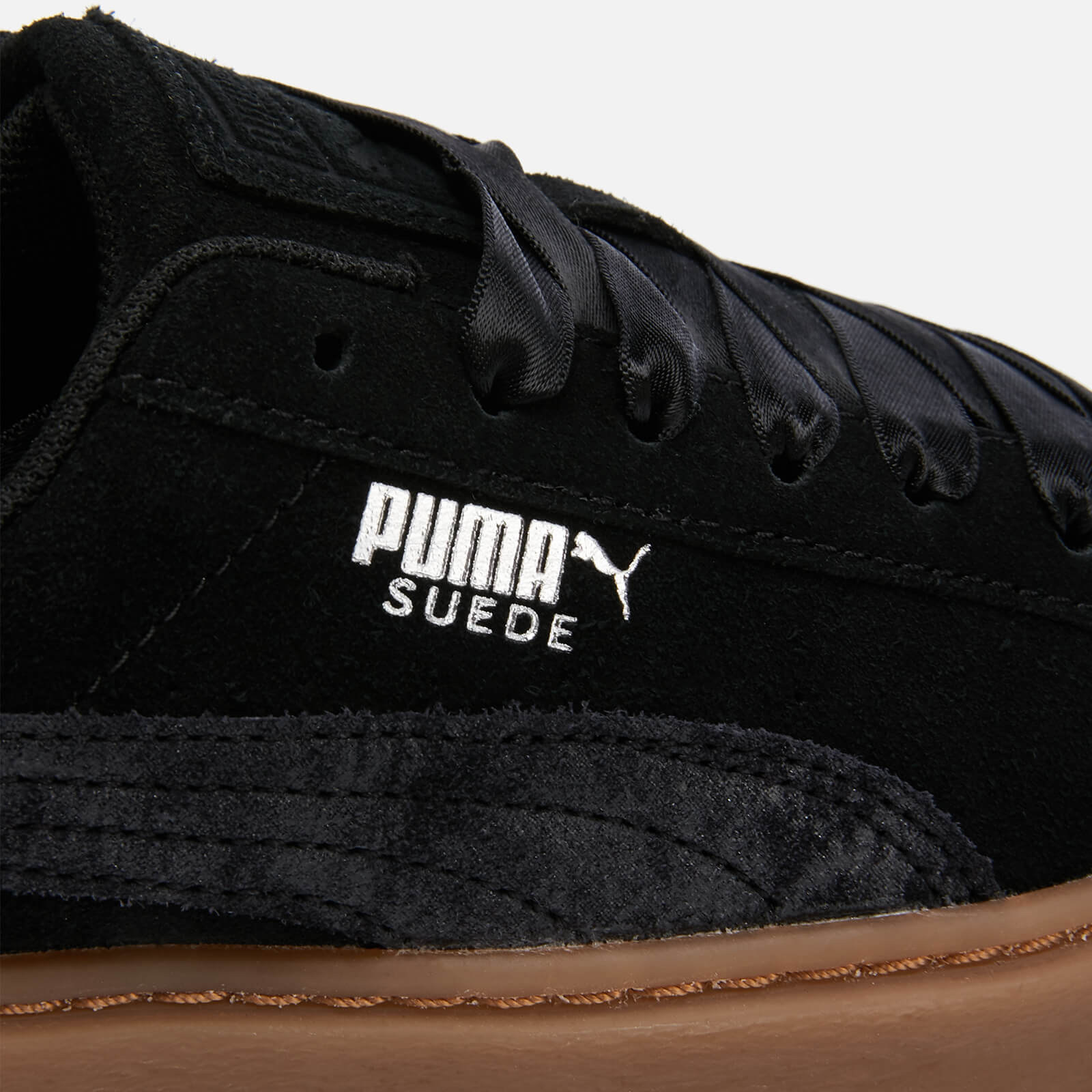 Puma Women s Platform Galaxy Trainers Puma Black Gum Allsole