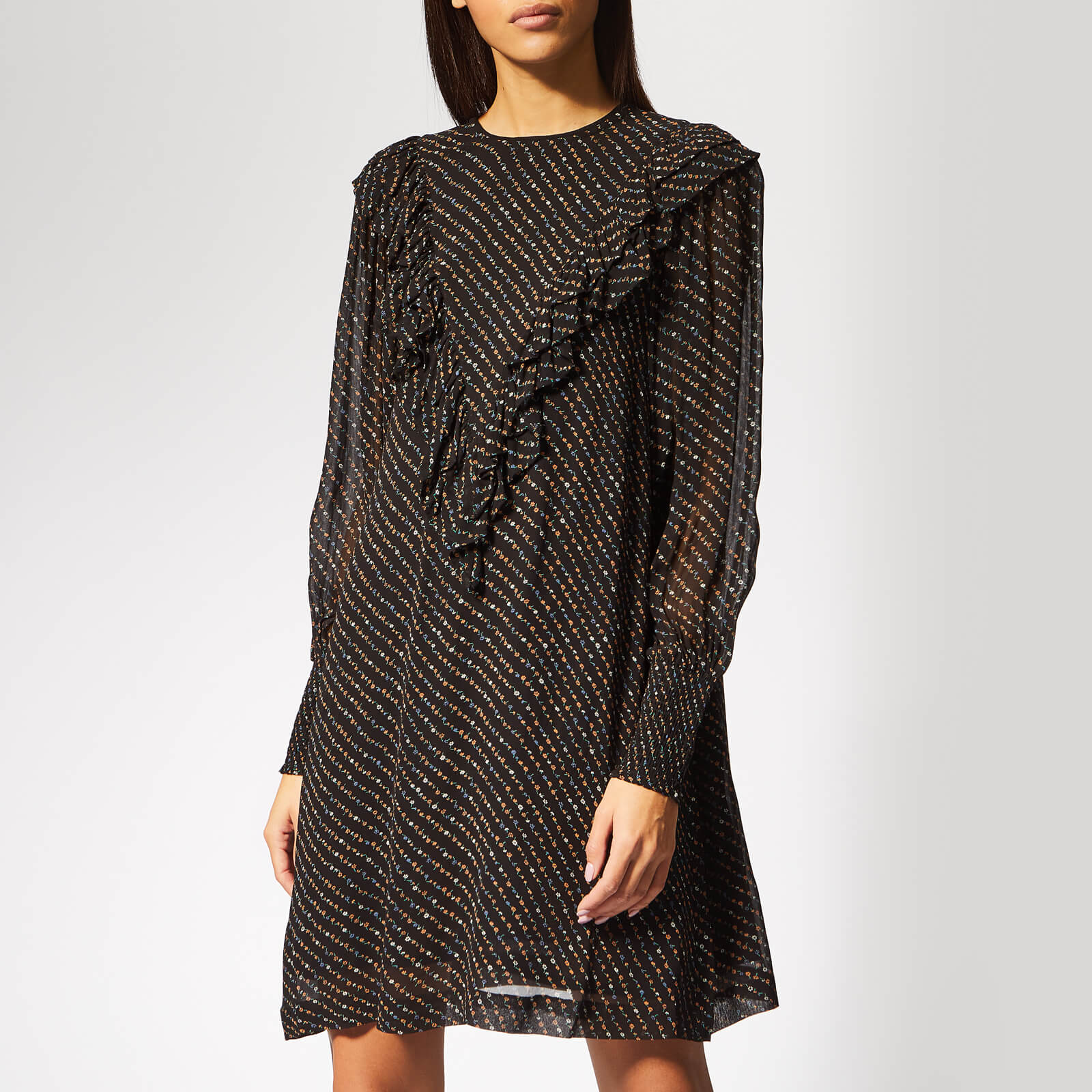 Ganni mullin dress sales