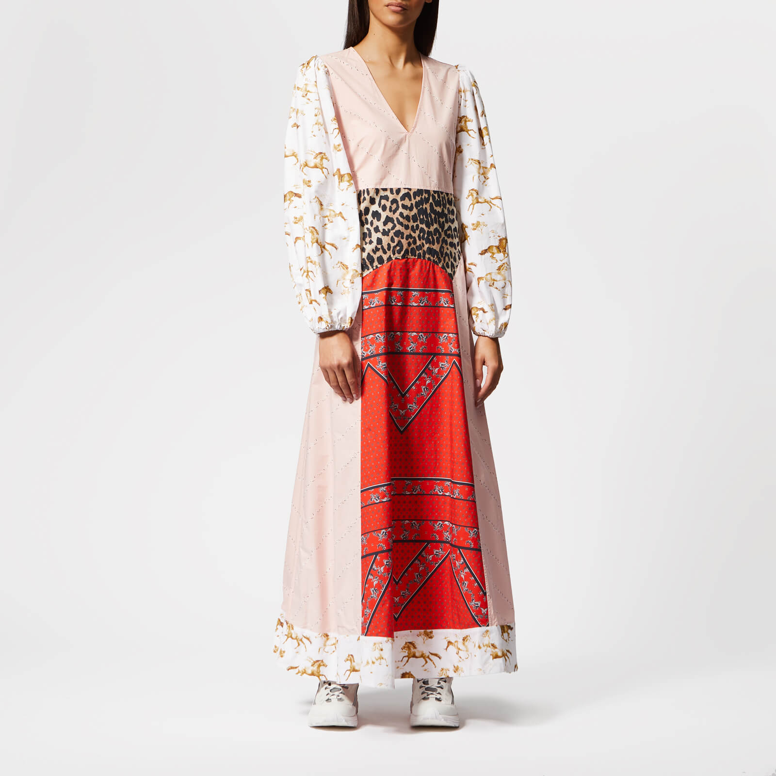Ganni Women's Sweeny Dress - Block Colour | Coggles