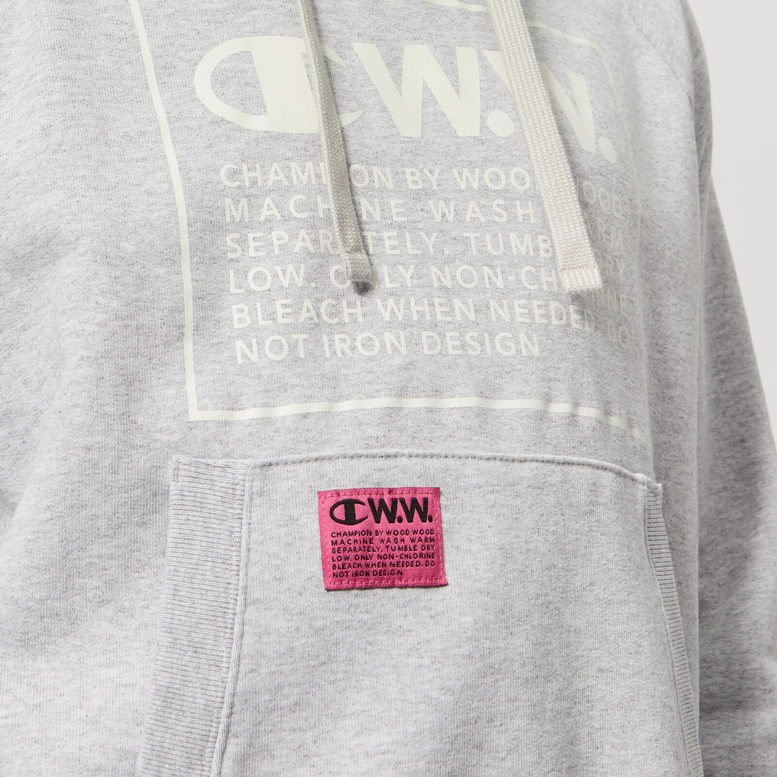 Champion X WOOD WOOD Men s Hooded Sweatshirt Grey Coggles