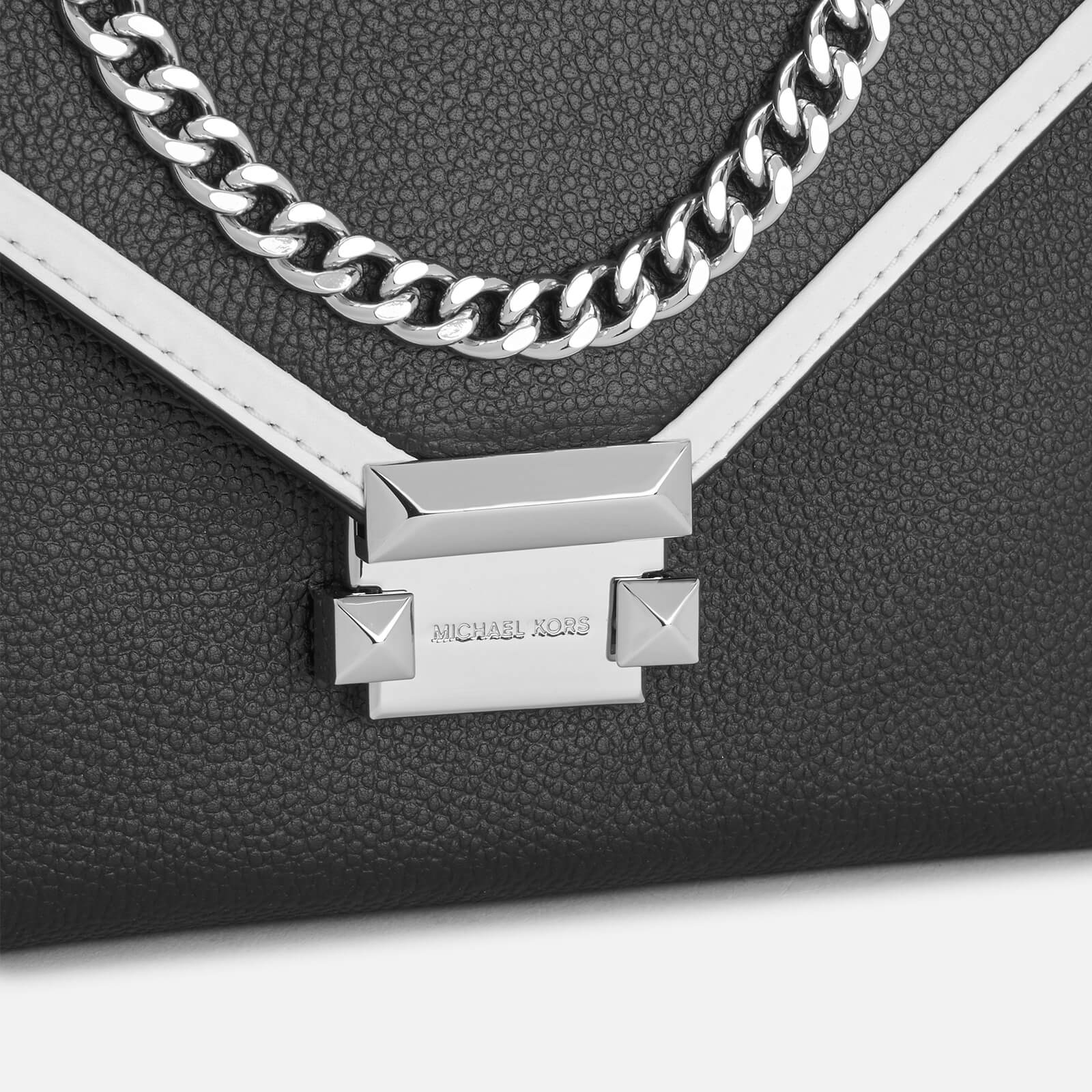 Michael kors whitney black silver sales