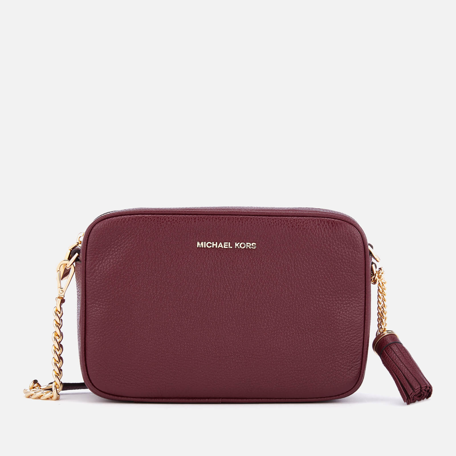 MICHAEL MICHAEL KORS Women s Ginny Medium Camera Bag Oxblood Coggles