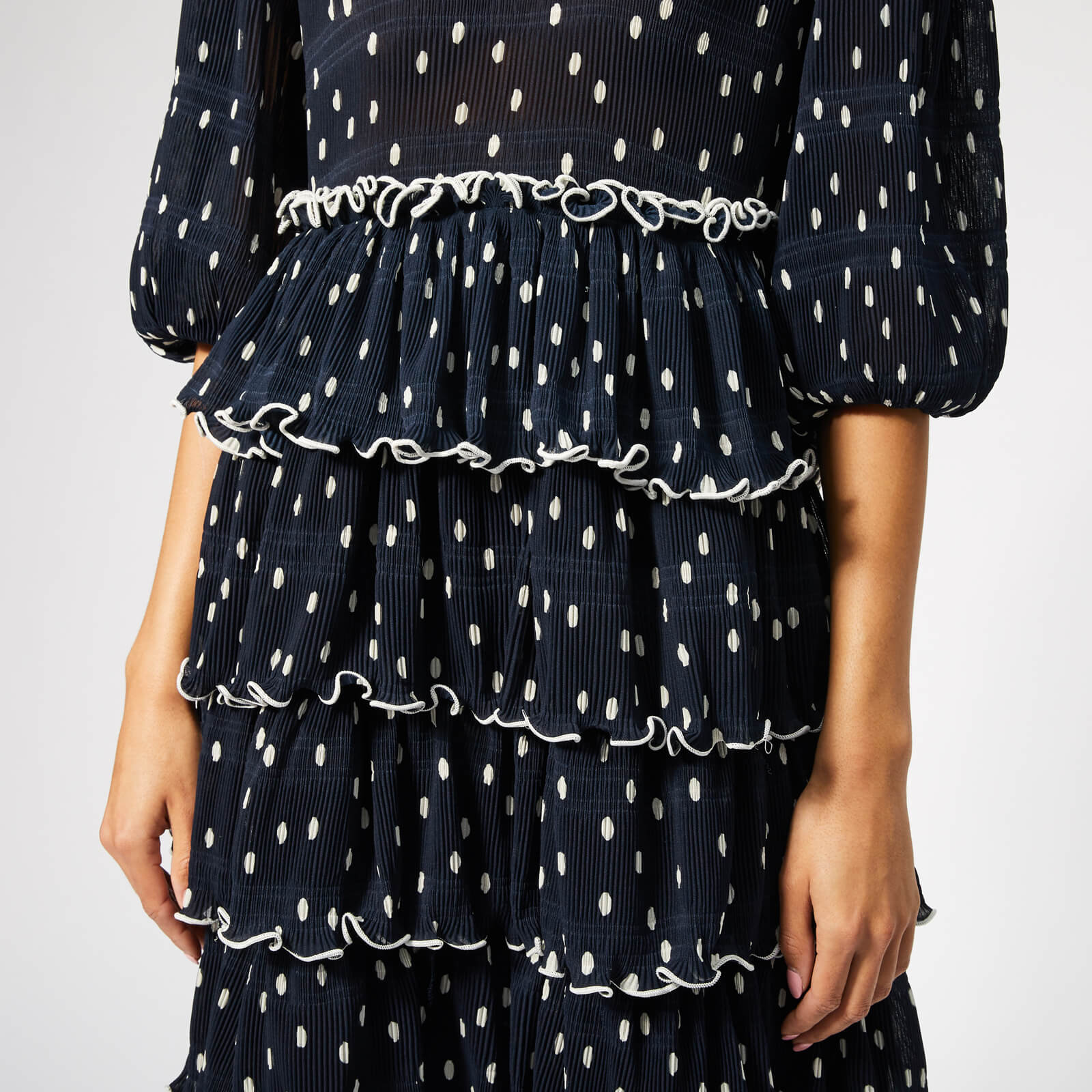 Lowell mini dress ganni clearance