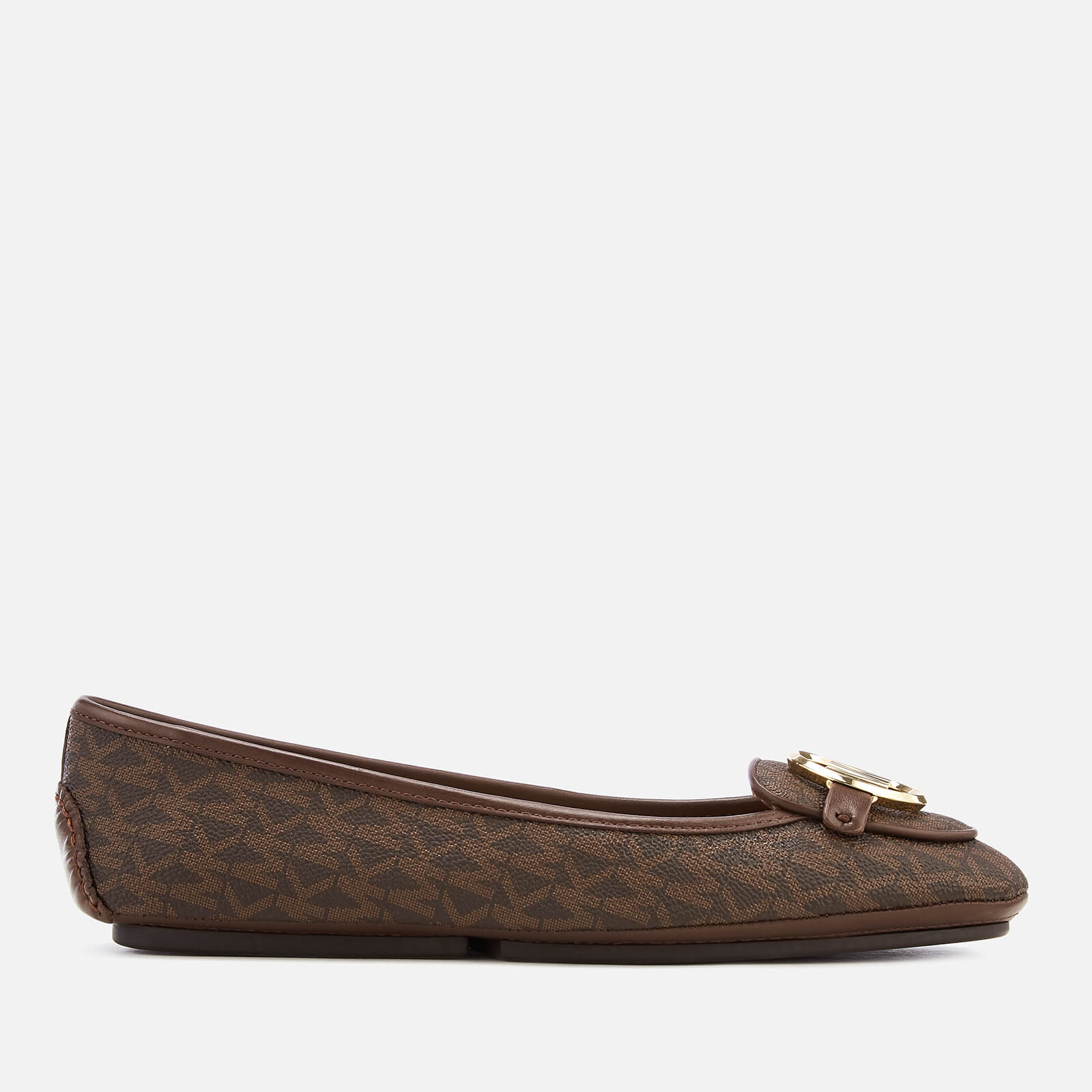 MICHAEL MICHAEL KORS Women s Lillie Moc Flats Brown UK 3 US 6 Allsole