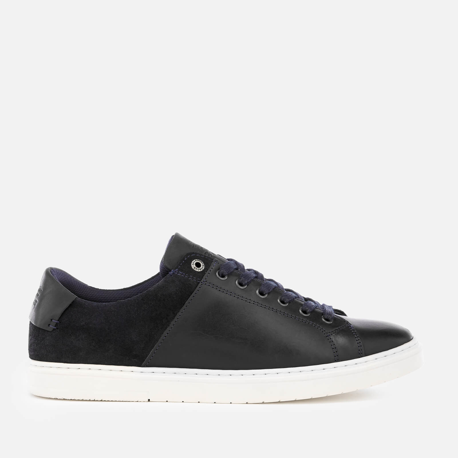 Barbour Men s Ariel Cupsole Trainers Navy Allsole