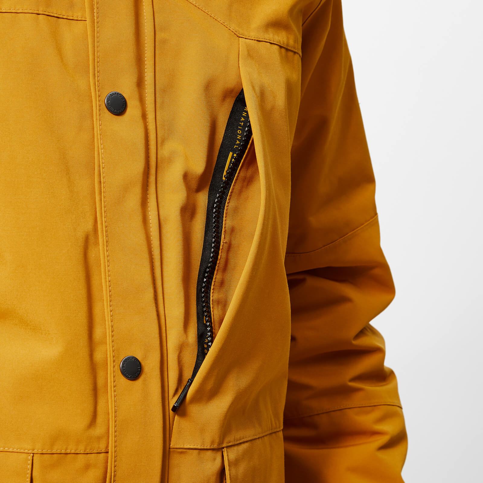 Barbour International Men s Ridge Jacket Yellow Coggles