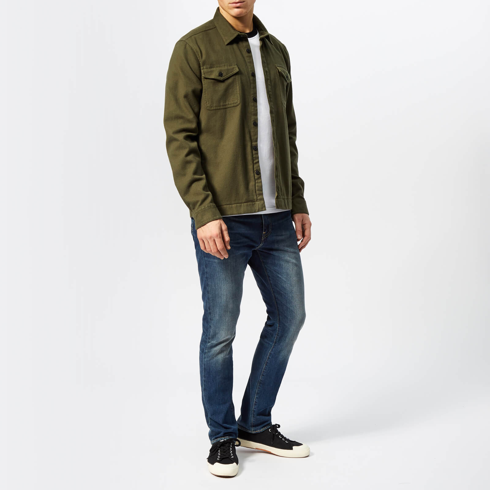 Barbour international skipton overshirt sale
