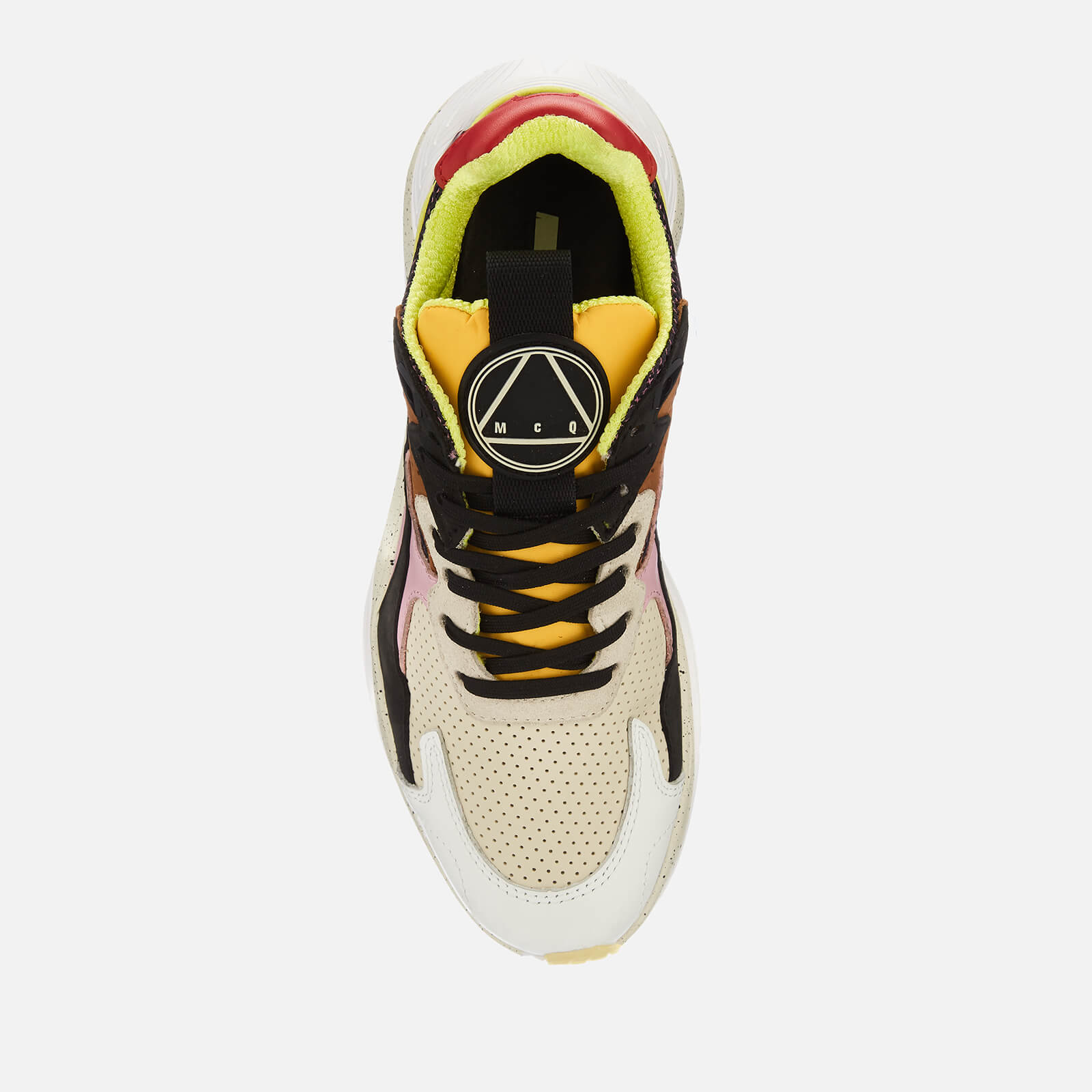 McQ Alexander McQueen Women s Daku Runner Style Trainers Multi Pink Purple Allsole