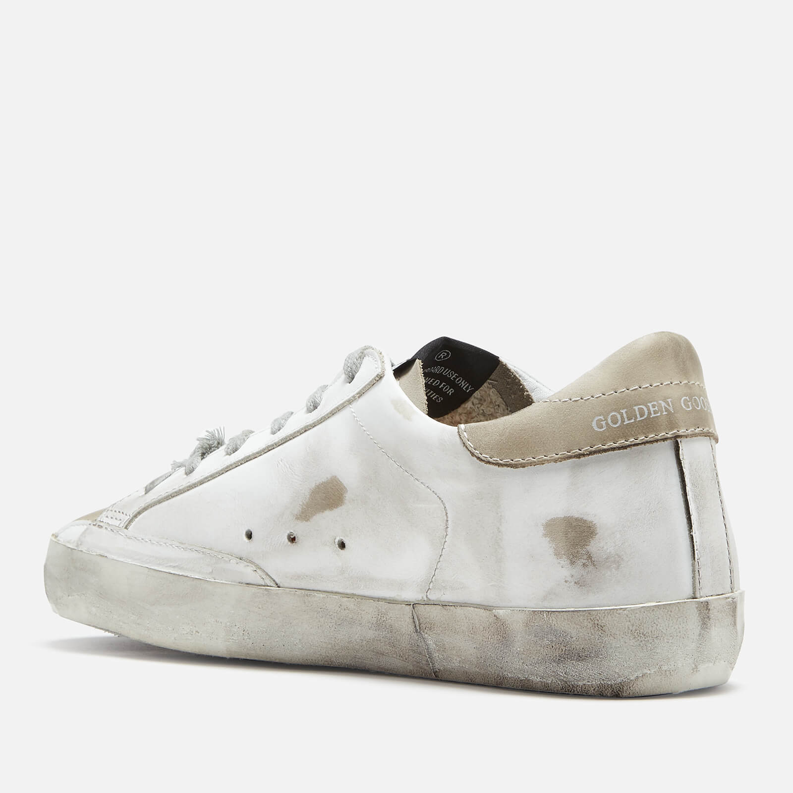 Golden Goose Women s Superstar Leather Trainers White Love Dealer Coggles