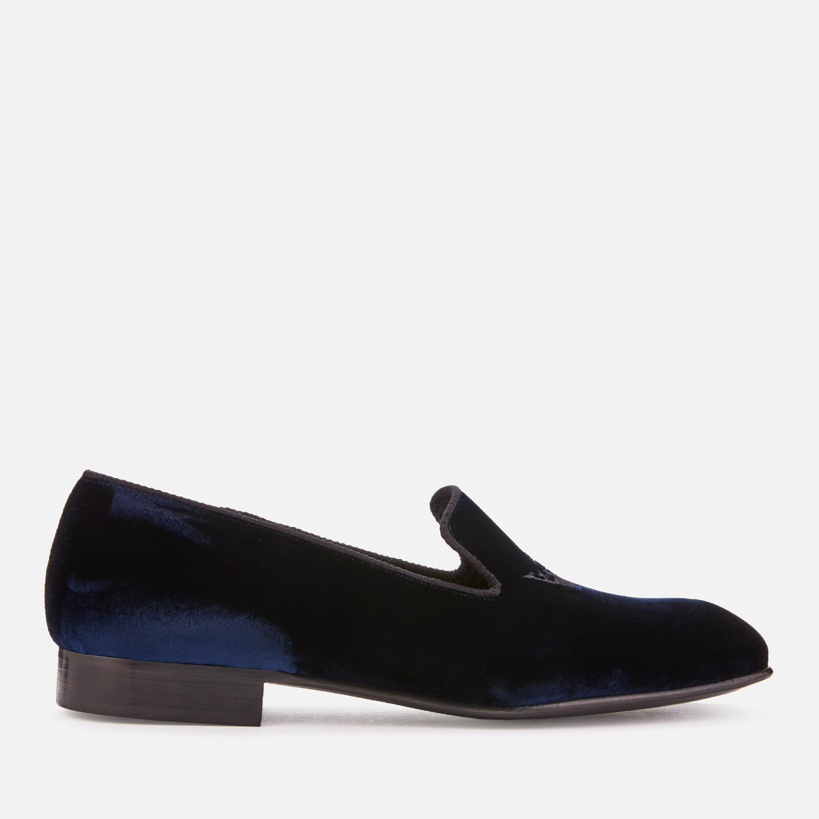 Church s Men s Sovereign 2 Velvet Slippers Blue Coggles