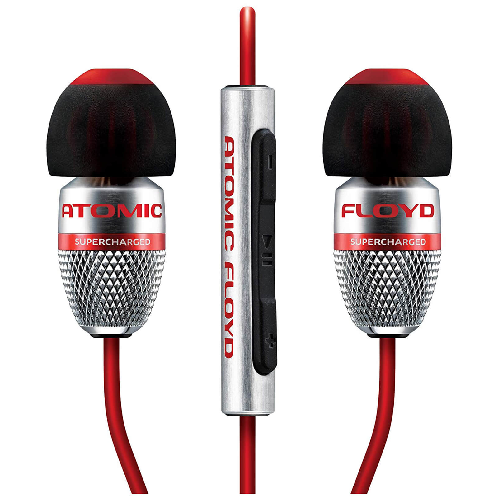 Atomic Floyd SuperDarts Earphones with In-Line Controls and