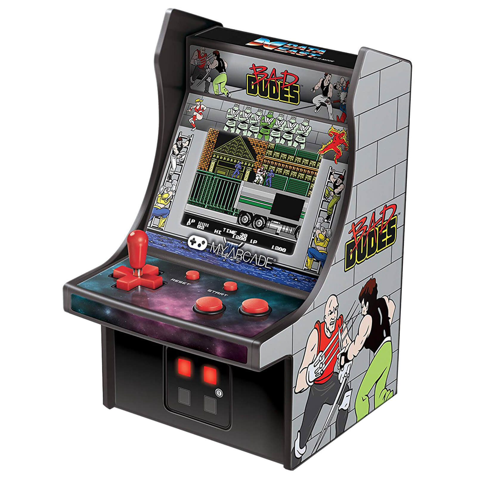 DreamGear Retro Arcade 6 Inch Bad Dudes Micro Player | Zavvi UK