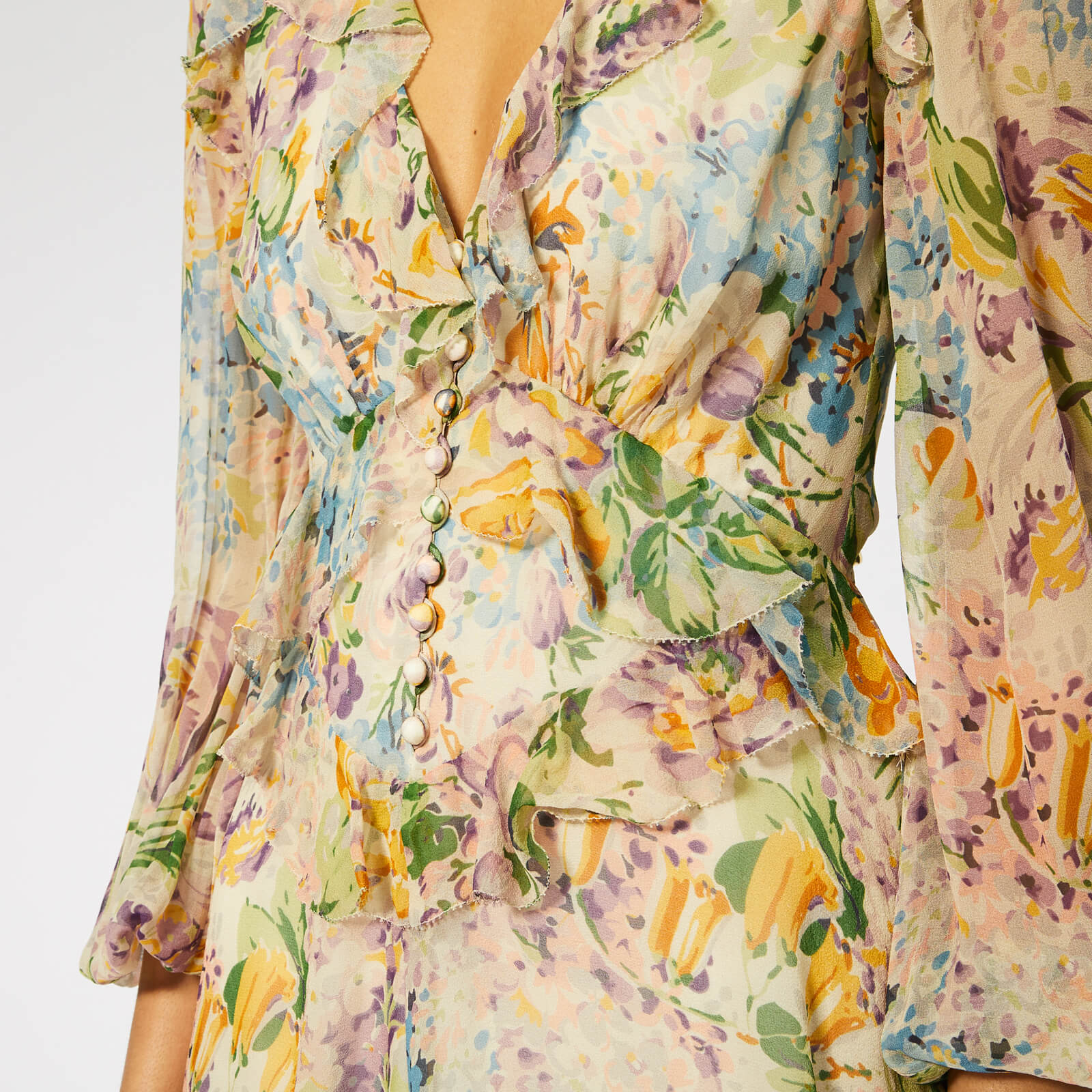 Zimmermann ninety six flutter dress cheap