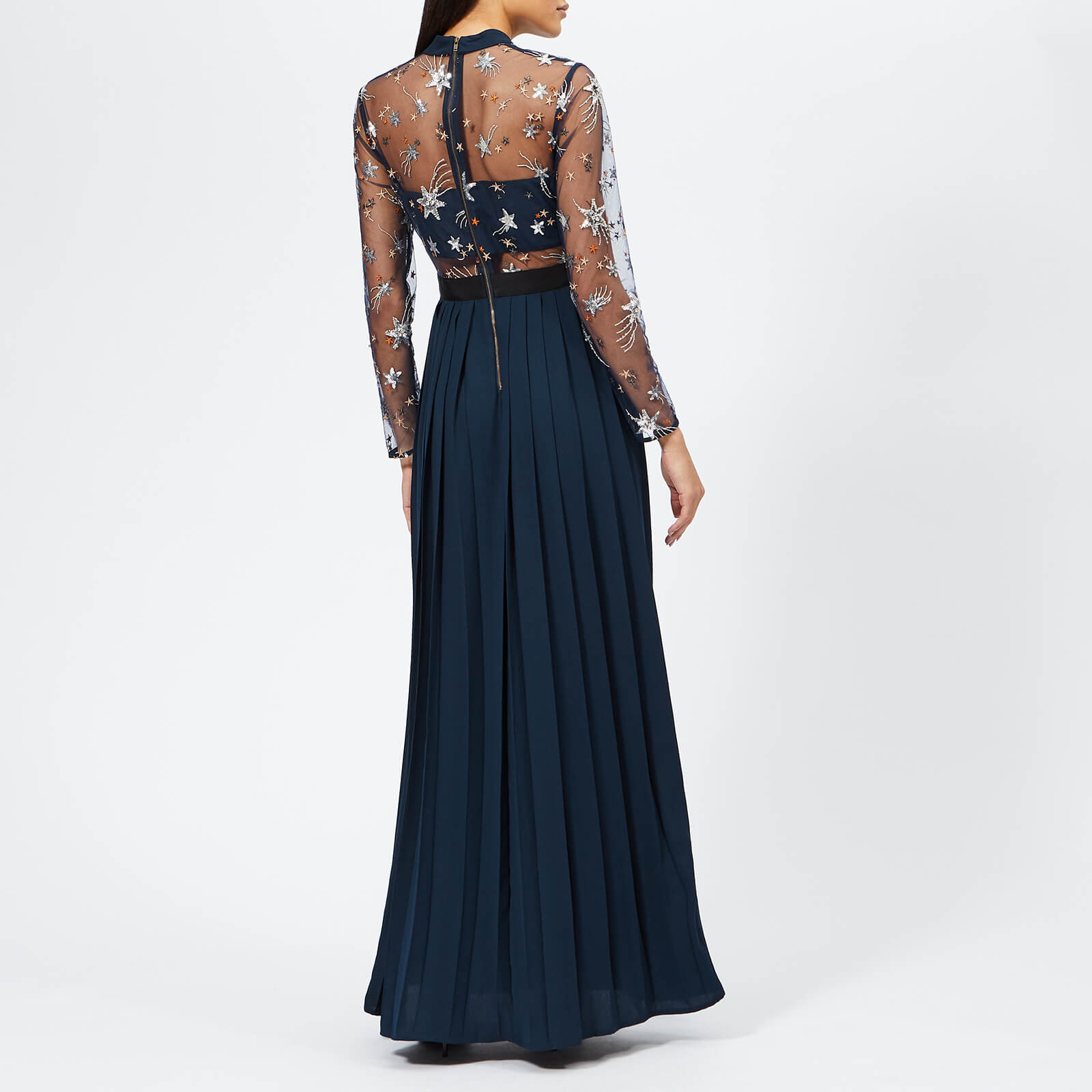 Self portrait navy star dress top