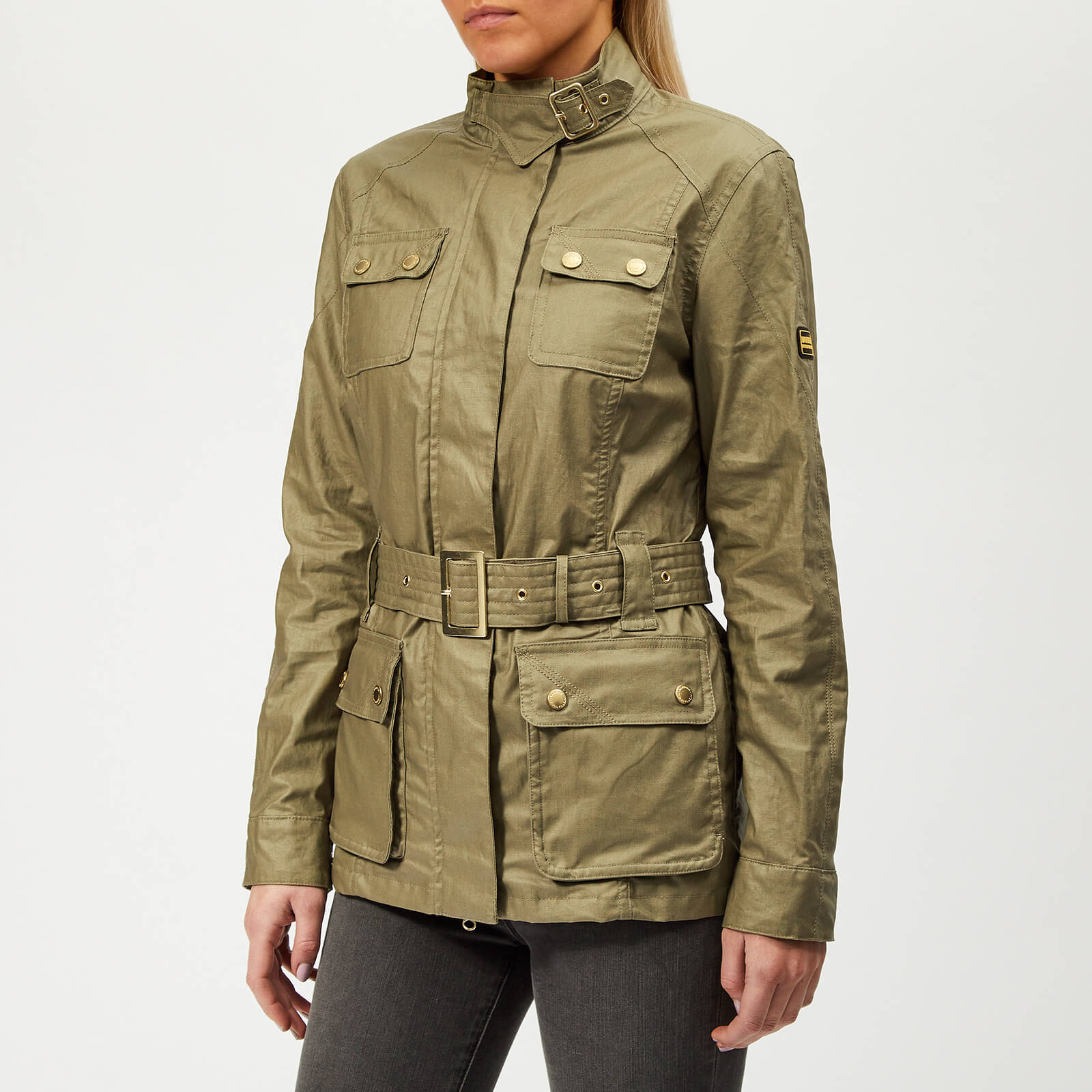 Barbour International Women s Bearings Casual Jacket Light Army Green Coggles
