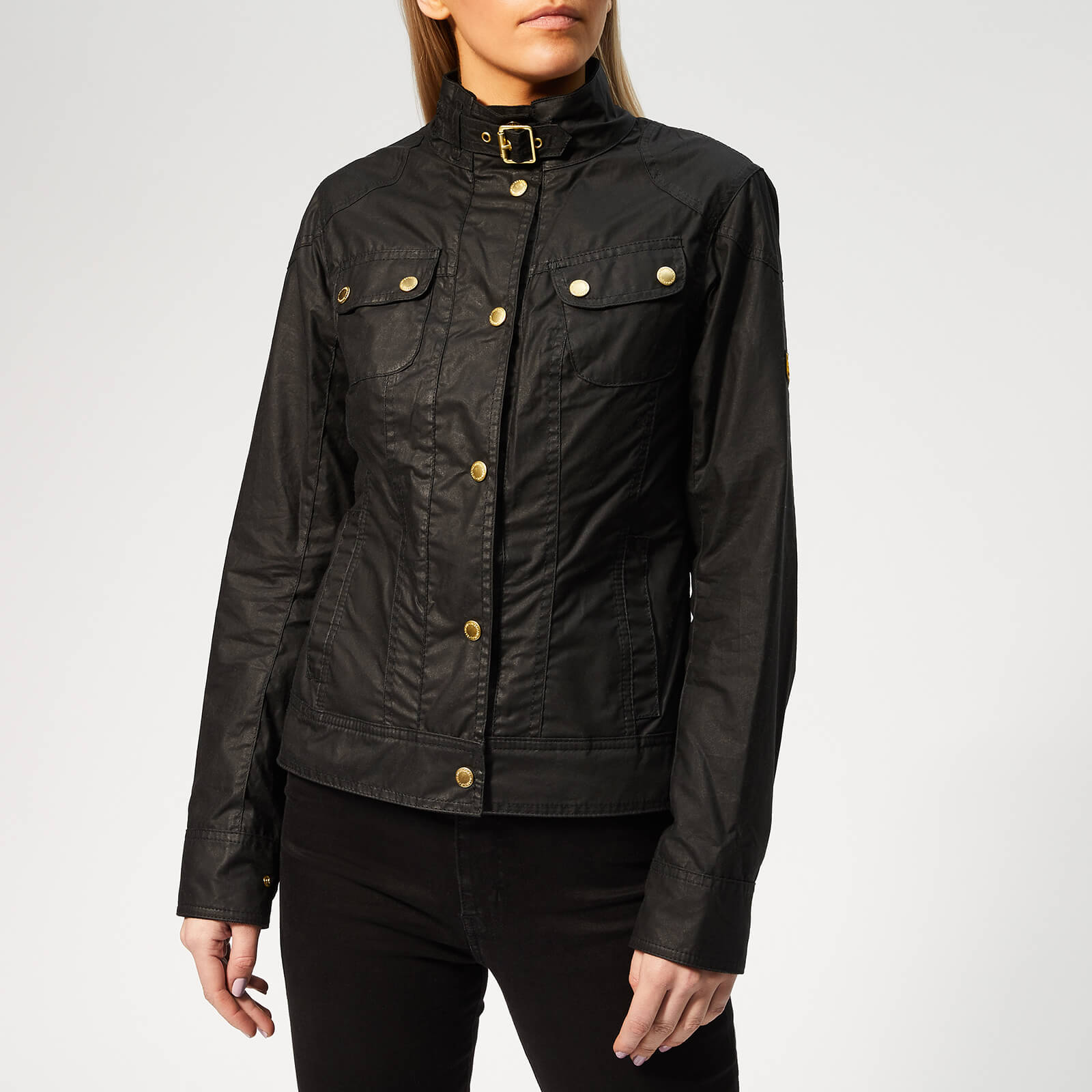 Barbour international pitch wax jacket deals