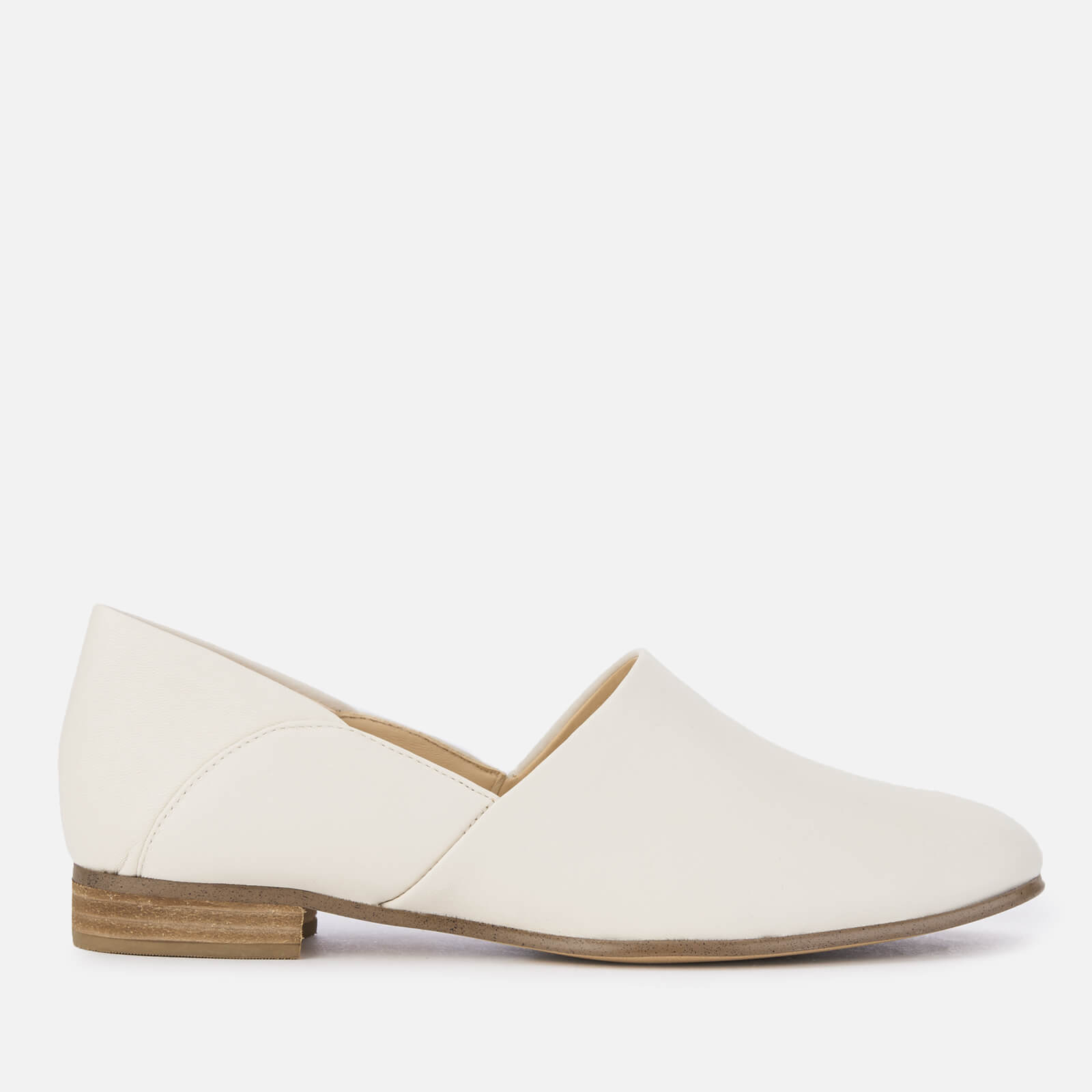 Clarks pure tone leather loafers sales