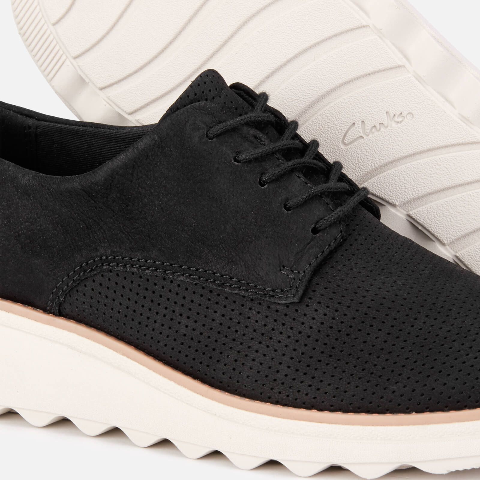 Clarks sharon crystal wedge oxford sale