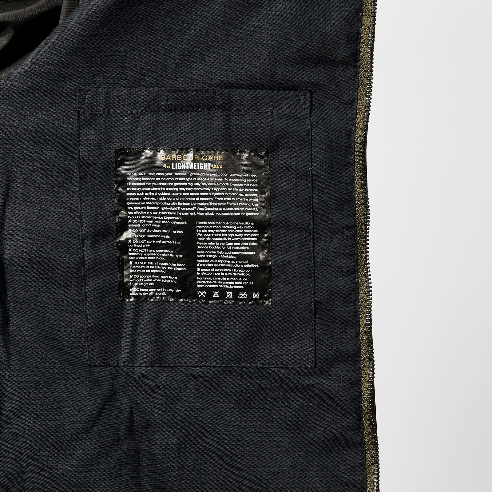 Barbour international lanark waxed jacket new arrivals