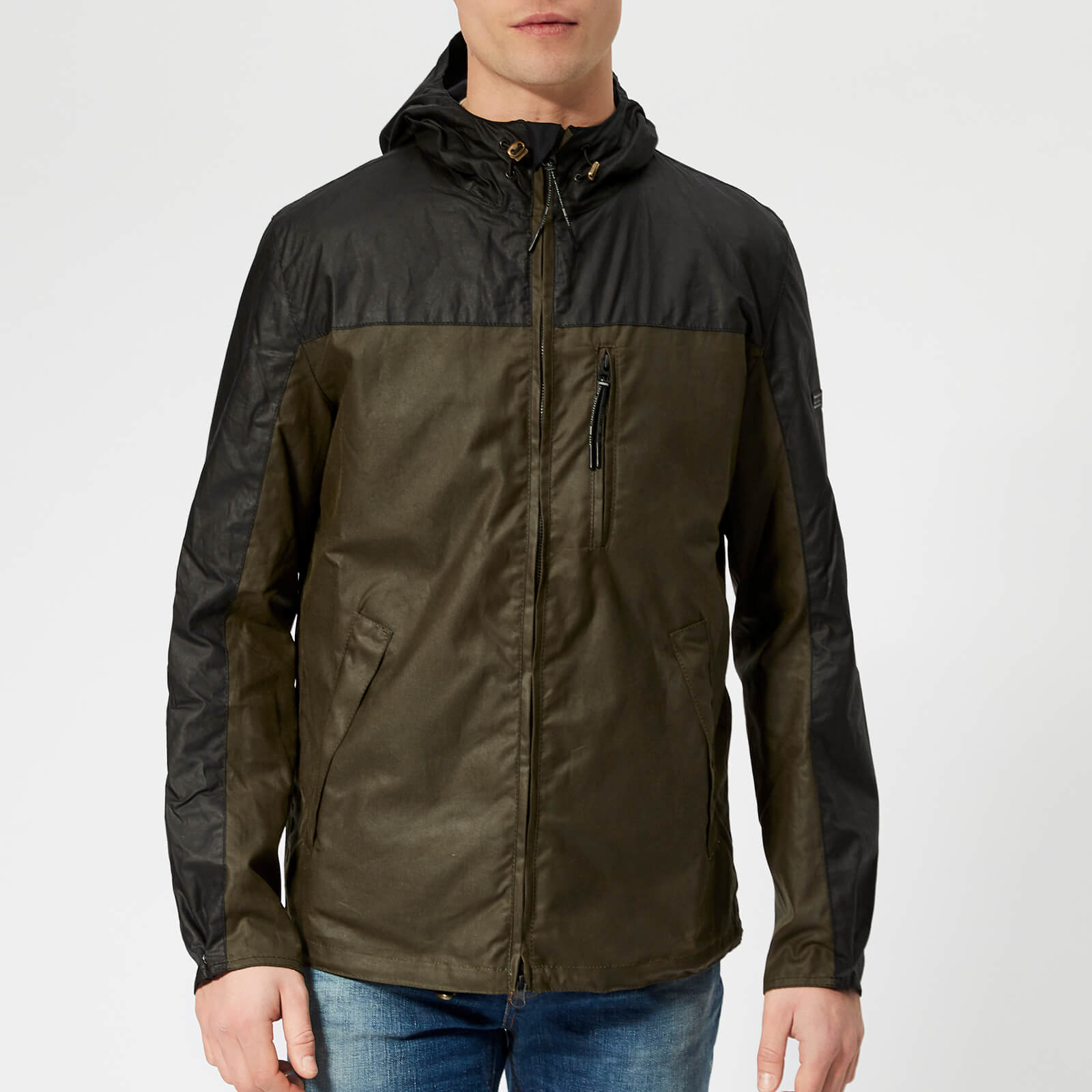 Barbour international lanark waxed store jacket