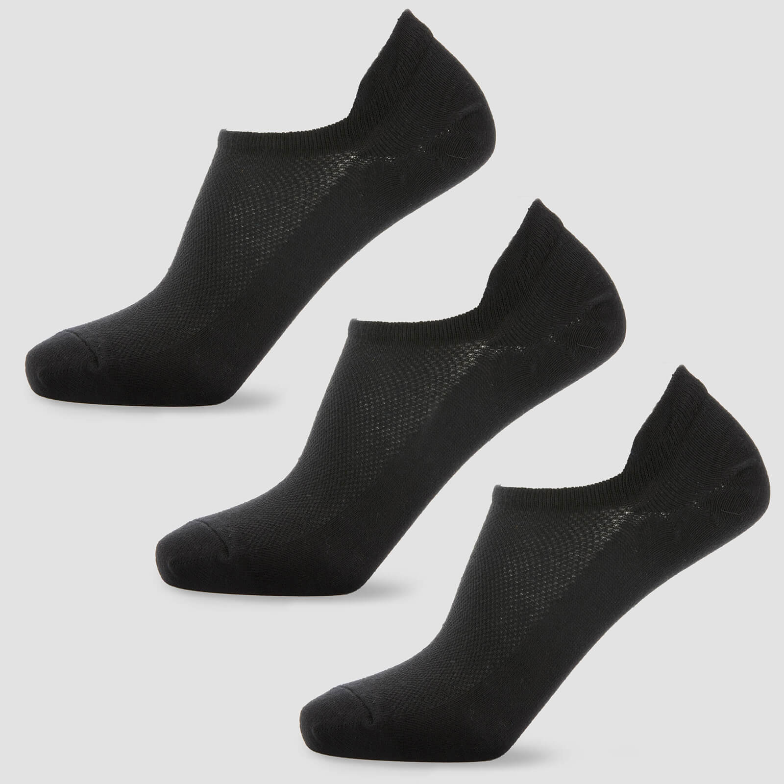 Дамски чорапи до глезена Essentials на MP - черни (3 в пакет) - UK 3-6