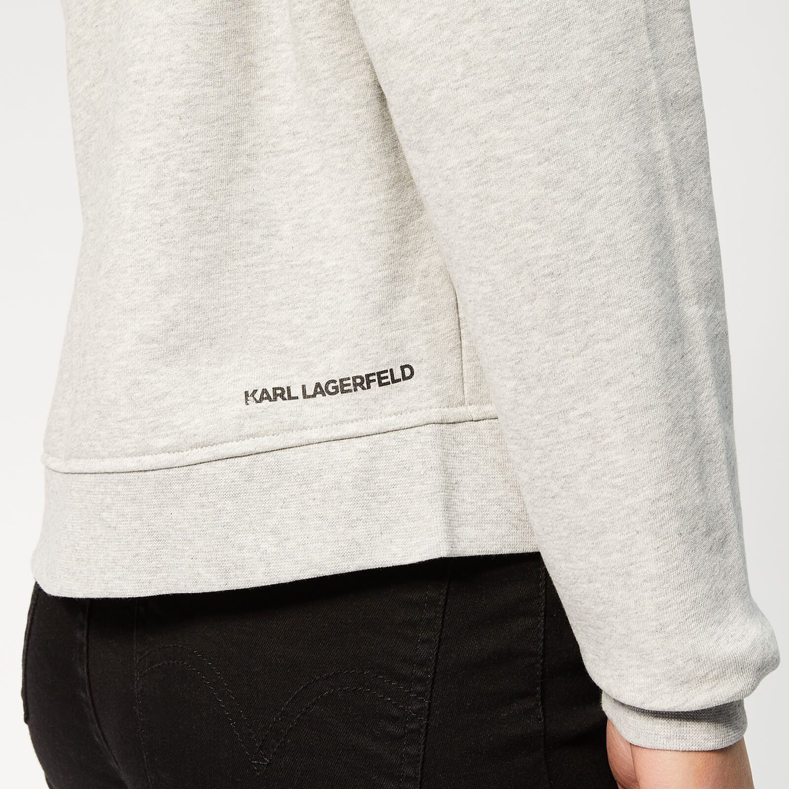 Karl Lagerfeld Women's Ikonik Karl & Choupette Hoodie
