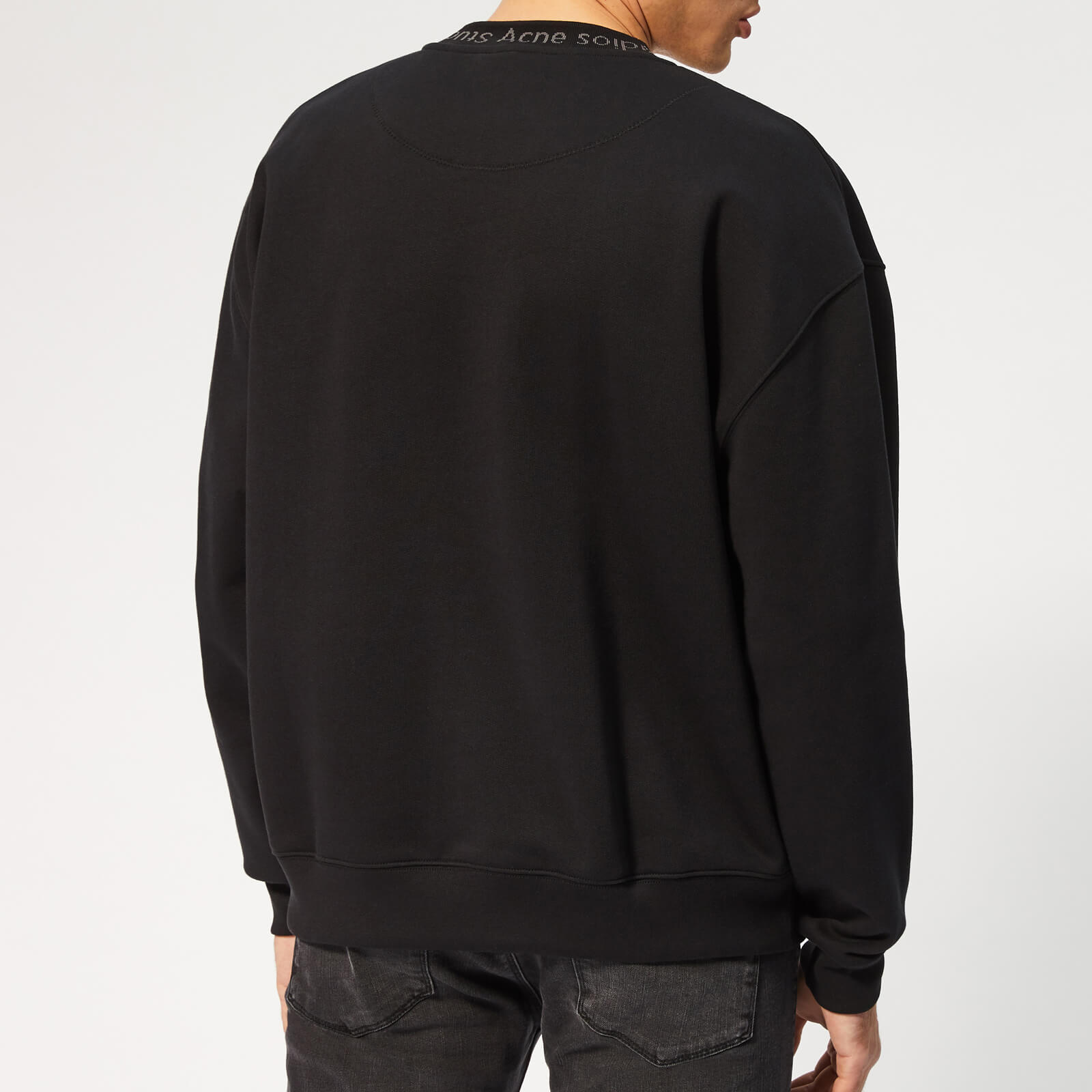 Acne Studios Men s Flogho Sweatshirt Black Coggles
