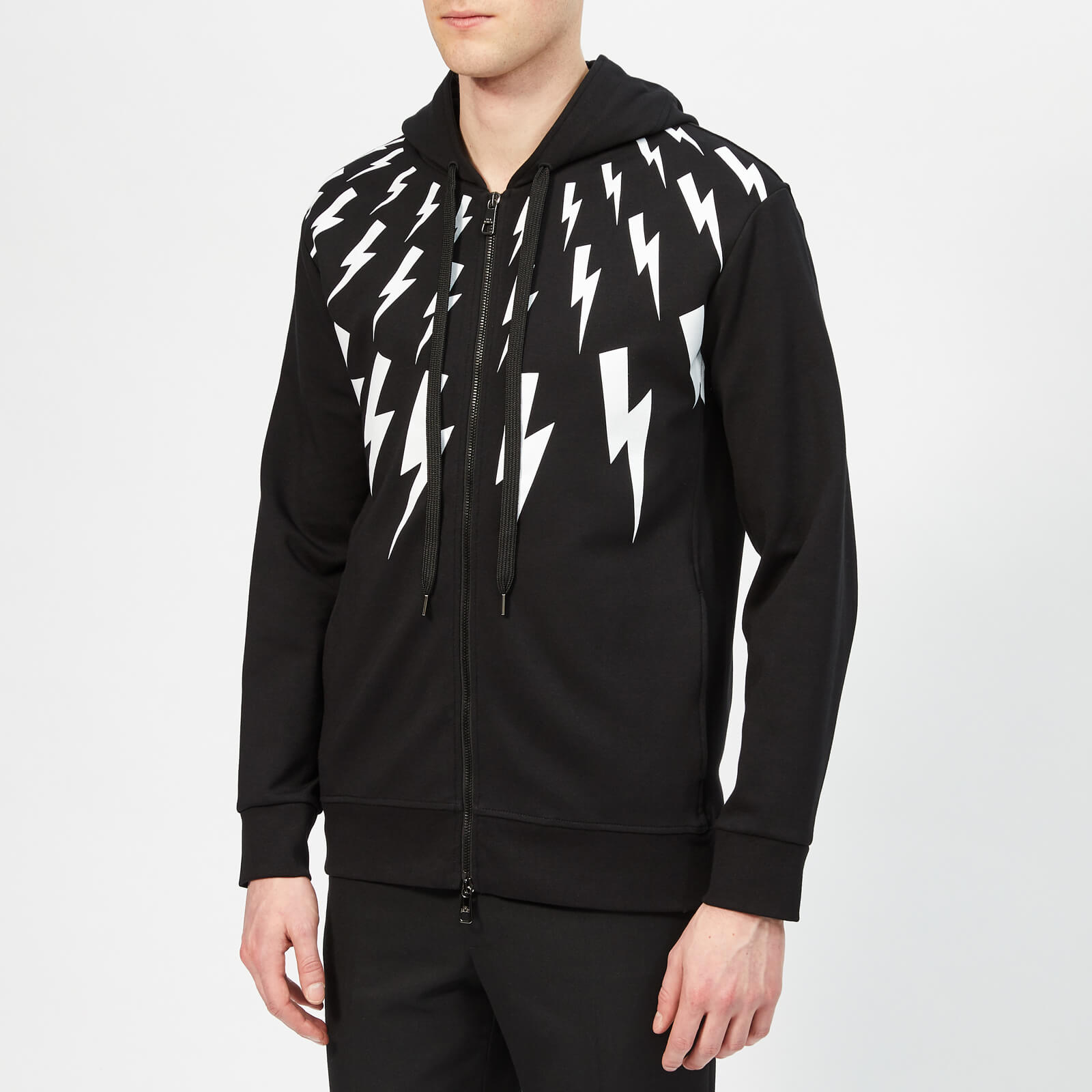 Neil barrett zip hoodie cheap