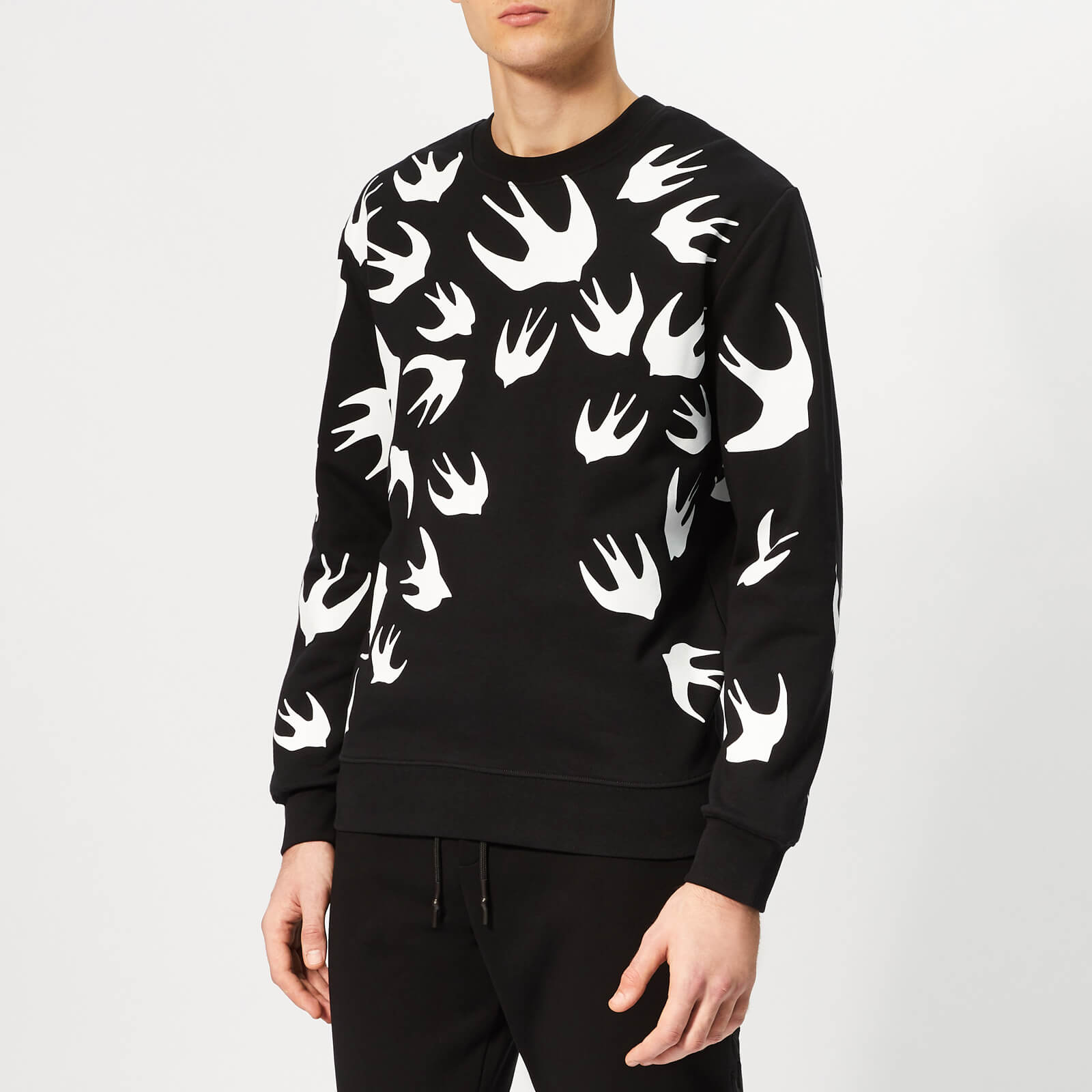 Alexander mcqueen hoodie swallow deals