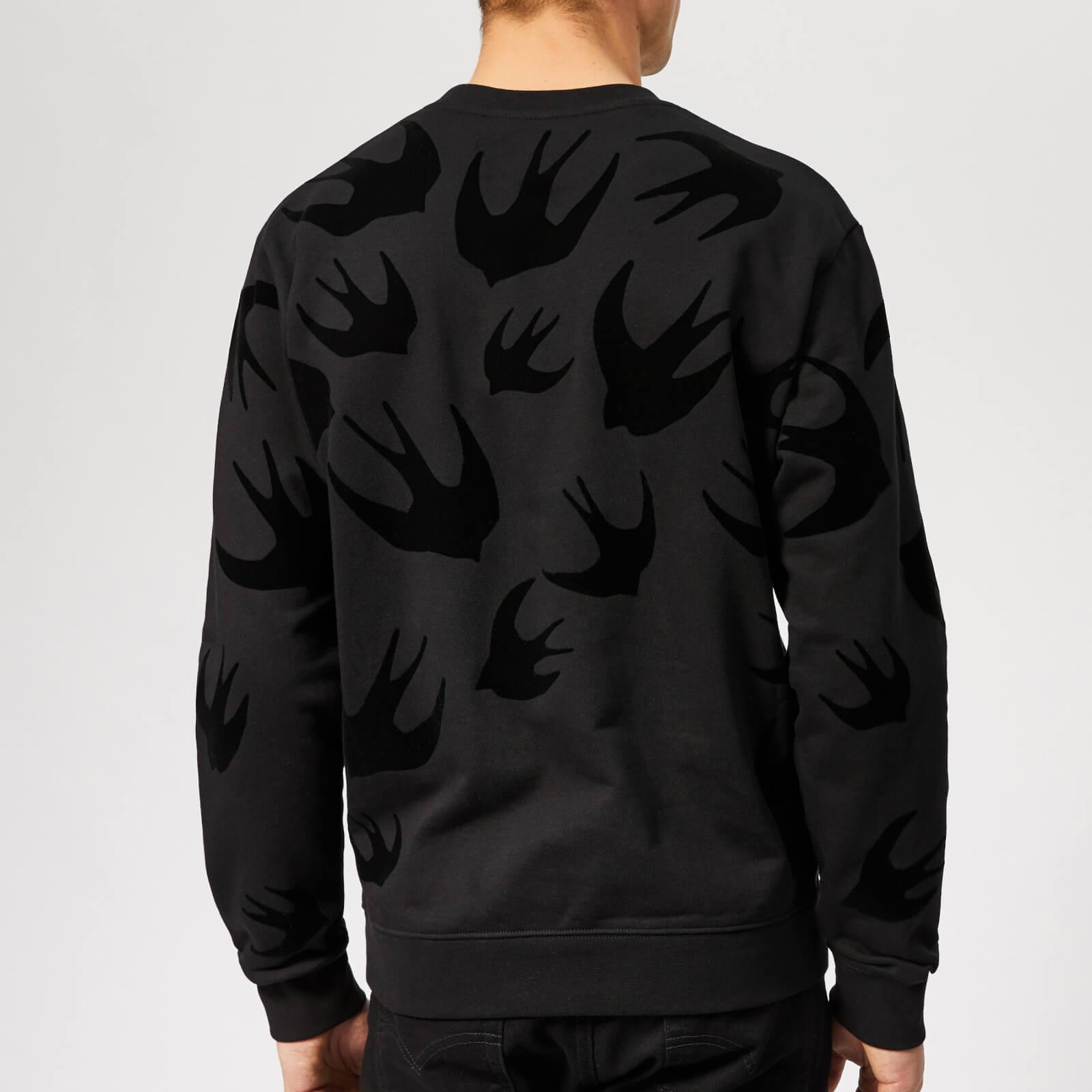 Alexander mcqueen velvet hoodie best sale