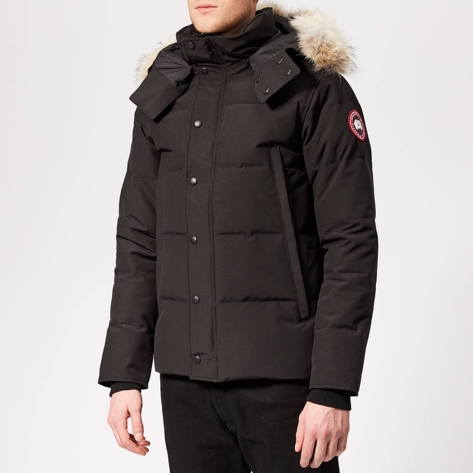 Canada Goose Men s Wyndham Parka Fusion Fit Black Coggles