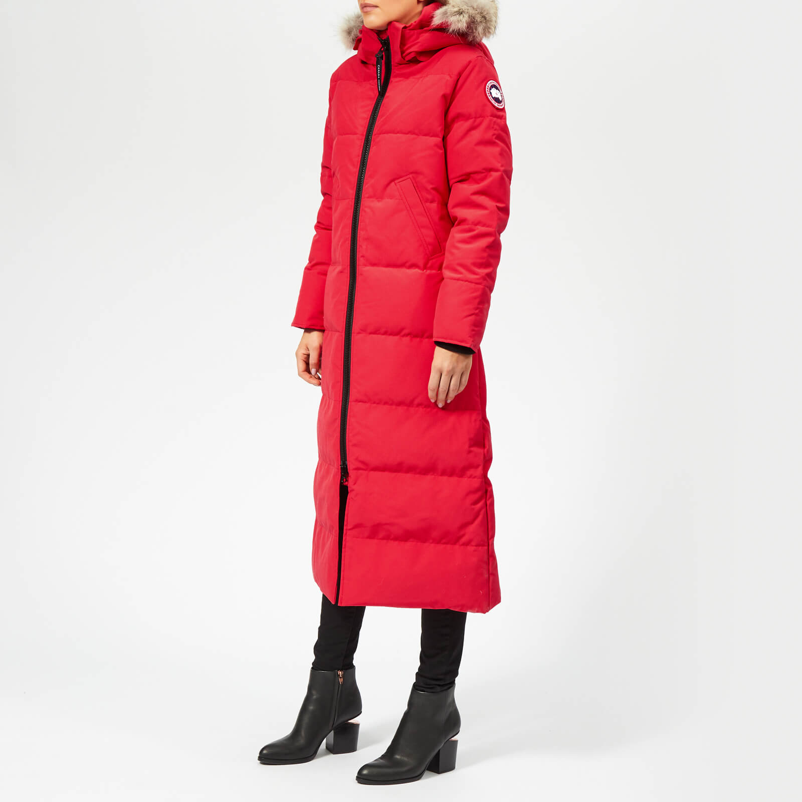 Canada Goose Women s Mystique Parka Fusion Fit Red Coggles