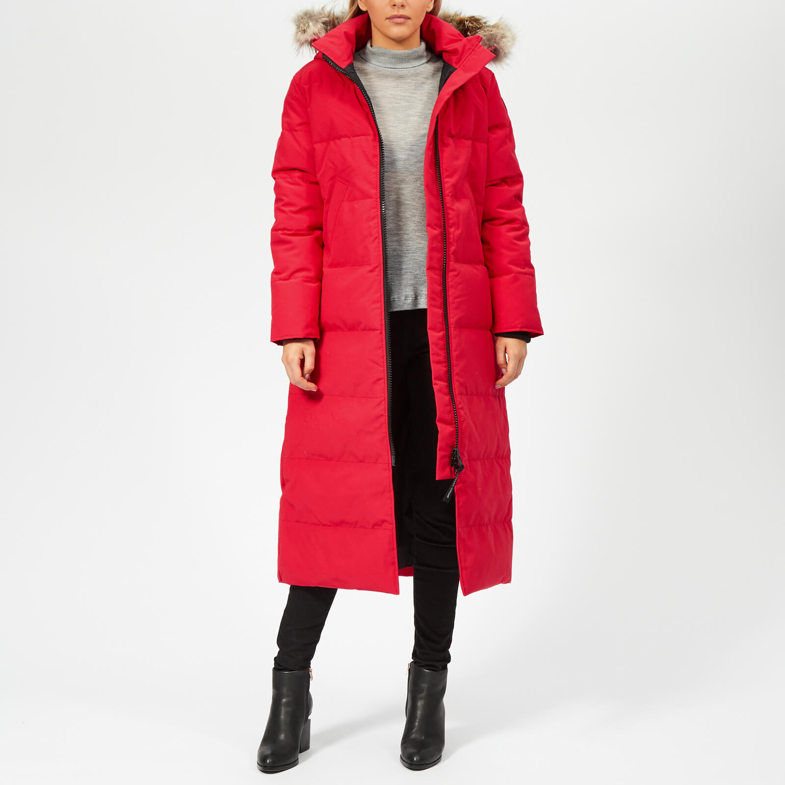 Canada Goose Women s Mystique Parka Fusion Fit Red Coggles
