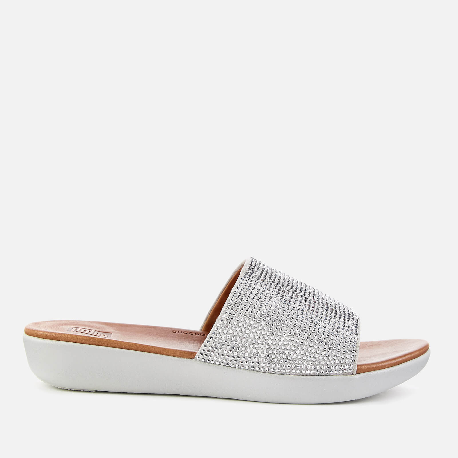 FitFlop Women's Sola Slide Sandals - Silver | Allsole