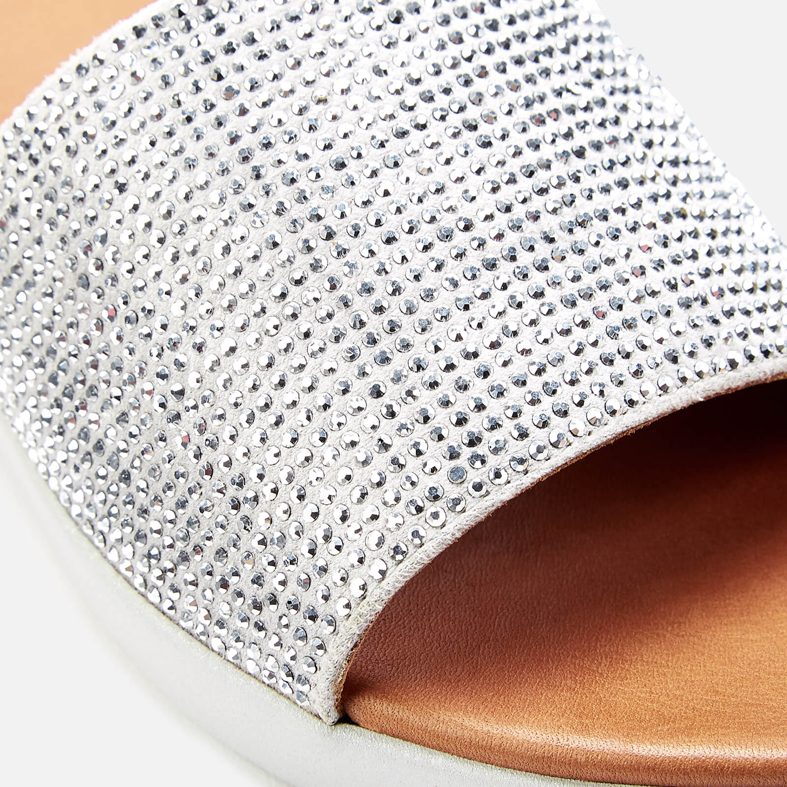 FitFlop Women's Sola Slide Sandals - Silver | Allsole